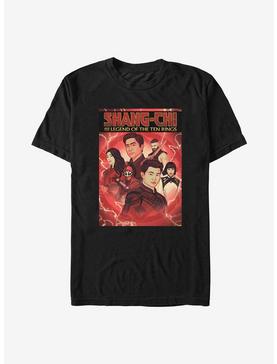 Marvel Shang-Chi And The Legend Of The Ten Rings Comic Cover T-Shirt, , hi-res