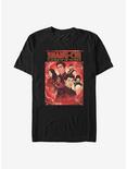 Marvel Shang-Chi And The Legend Of The Ten Rings Comic Cover T-Shirt, BLACK, hi-res