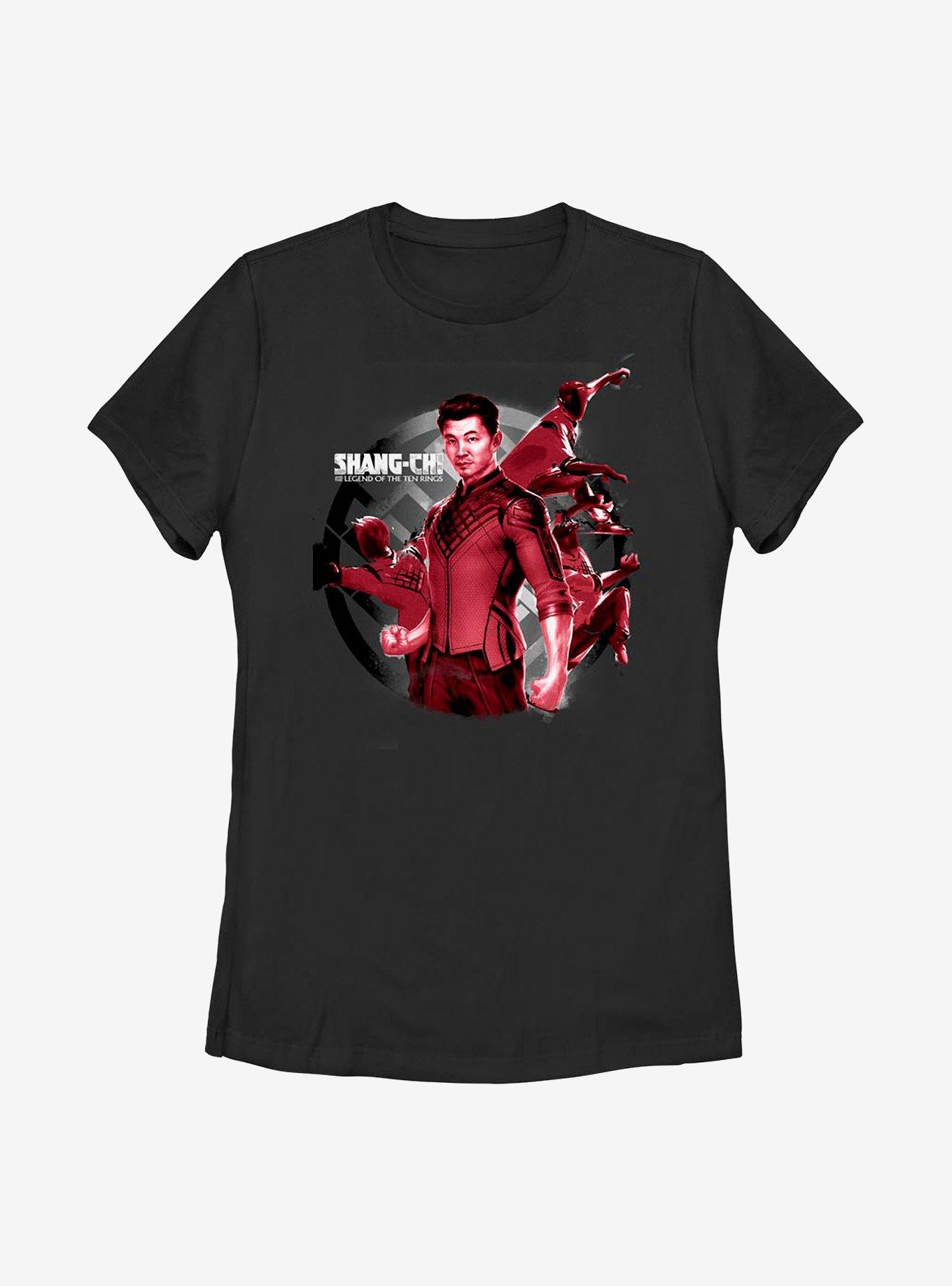 Marvel Shang-Chi And The Legend Of The Ten Rings Move List Womens T-Shirt, BLACK, hi-res