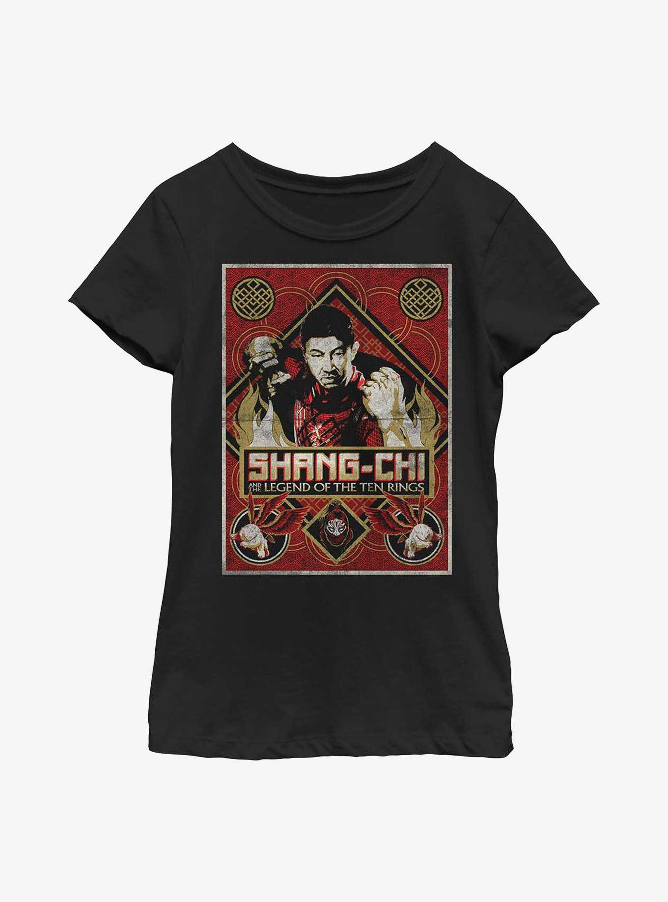 Marvel Shang-Chi And The Legend Of The Ten Rings Defiance Youth Girls T-Shirt, , hi-res