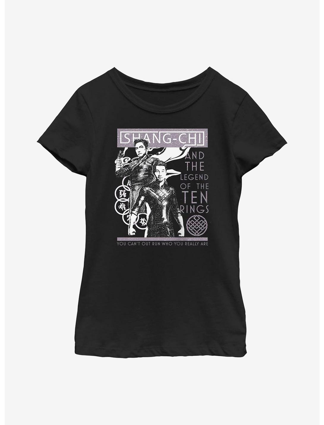 Marvel Shang-Chi And The Legend Of The Ten Rings Father Son Duo Youth Girls T-Shirt, BLACK, hi-res