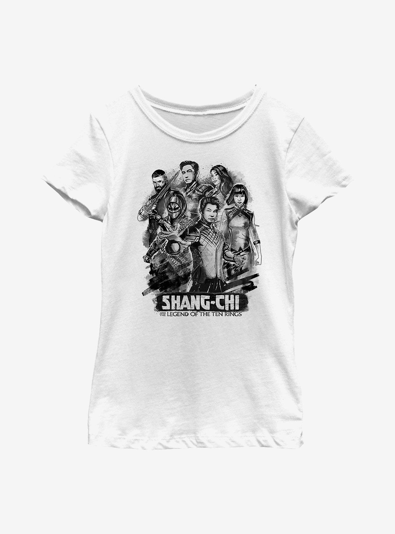 Marvel Shang-Chi And The Legend Of The Ten Rings Ink Group Youth Girls T-Shirt, , hi-res