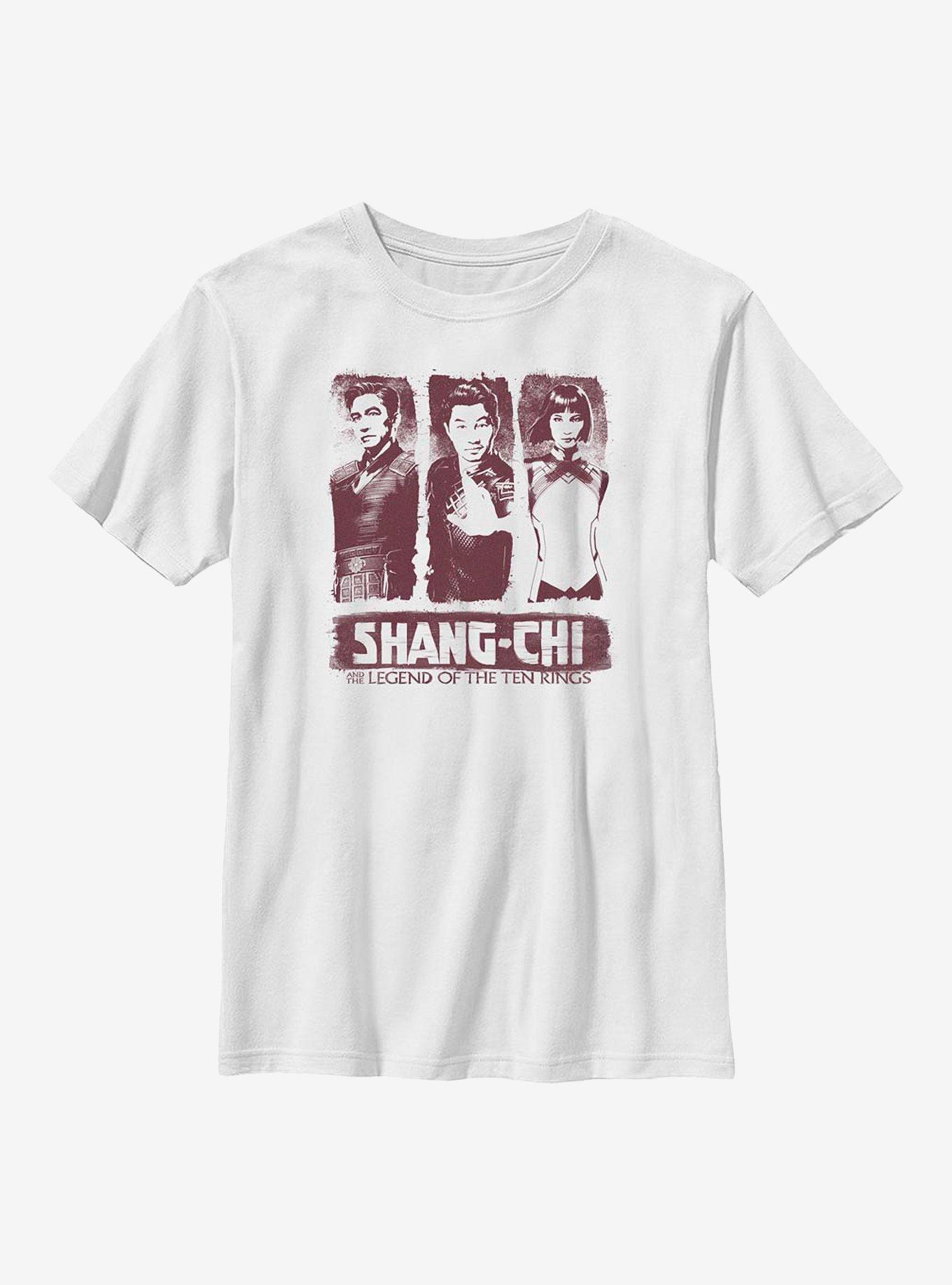 Marvel Shang-Chi And The Legend Of The Ten Rings Family Panel Youth T-Shirt, WHITE, hi-res