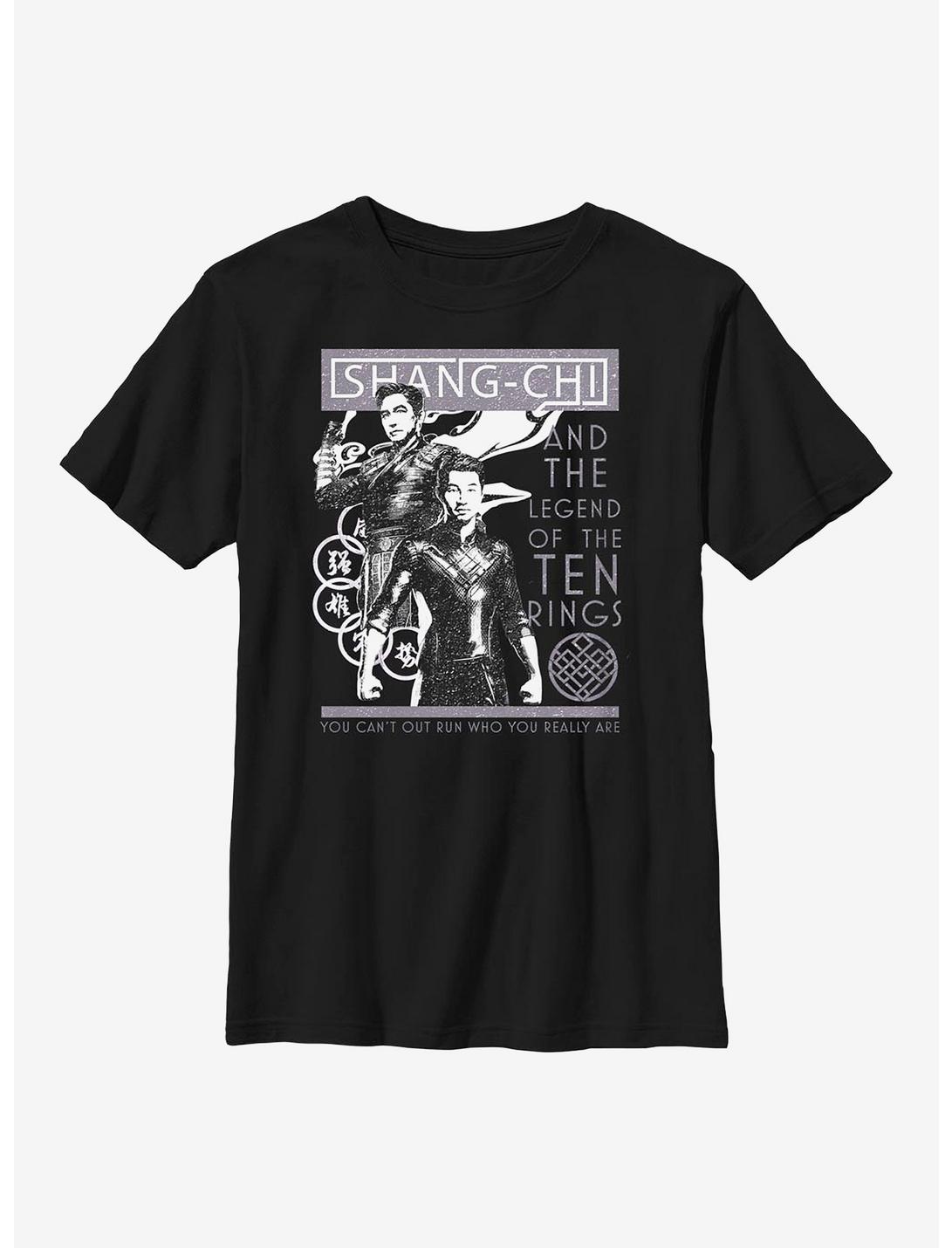 Marvel Shang-Chi And The Legend Of The Ten Rings Father Son Duo Youth T-Shirt, BLACK, hi-res
