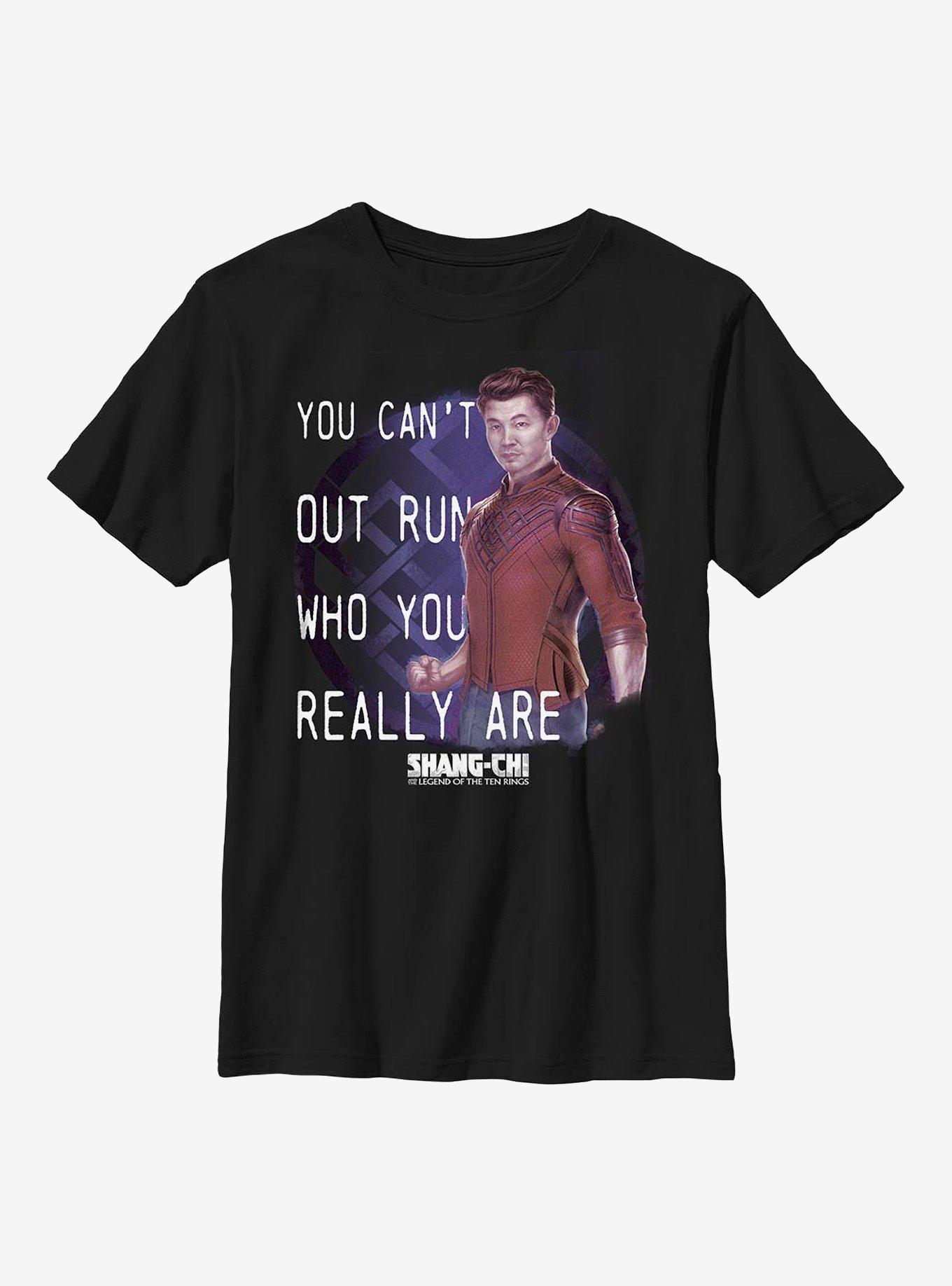 Marvel Shang-Chi And The Legend Of The Ten Rings Know Yourself Youth T-Shirt, BLACK, hi-res