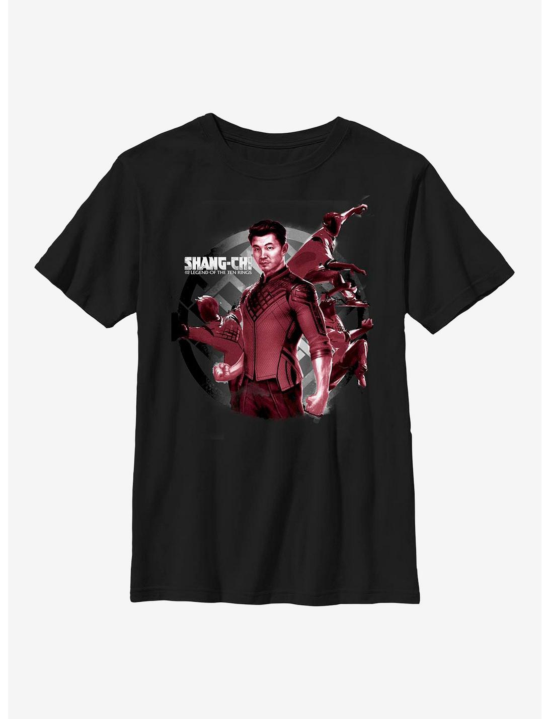 Marvel Shang-Chi And The Legend Of The Ten Rings Move List Youth T-Shirt, BLACK, hi-res
