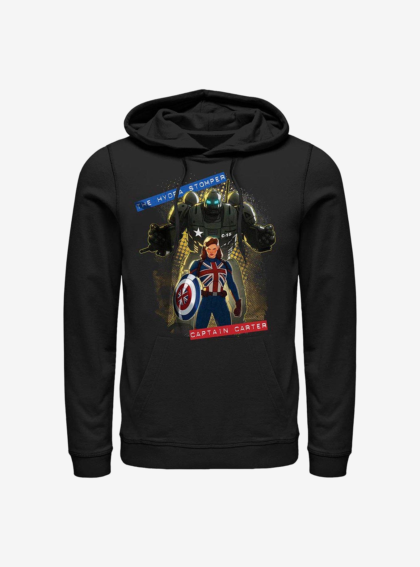 Marvel What If...? The Hydra Stomper Hoodie, BLACK, hi-res