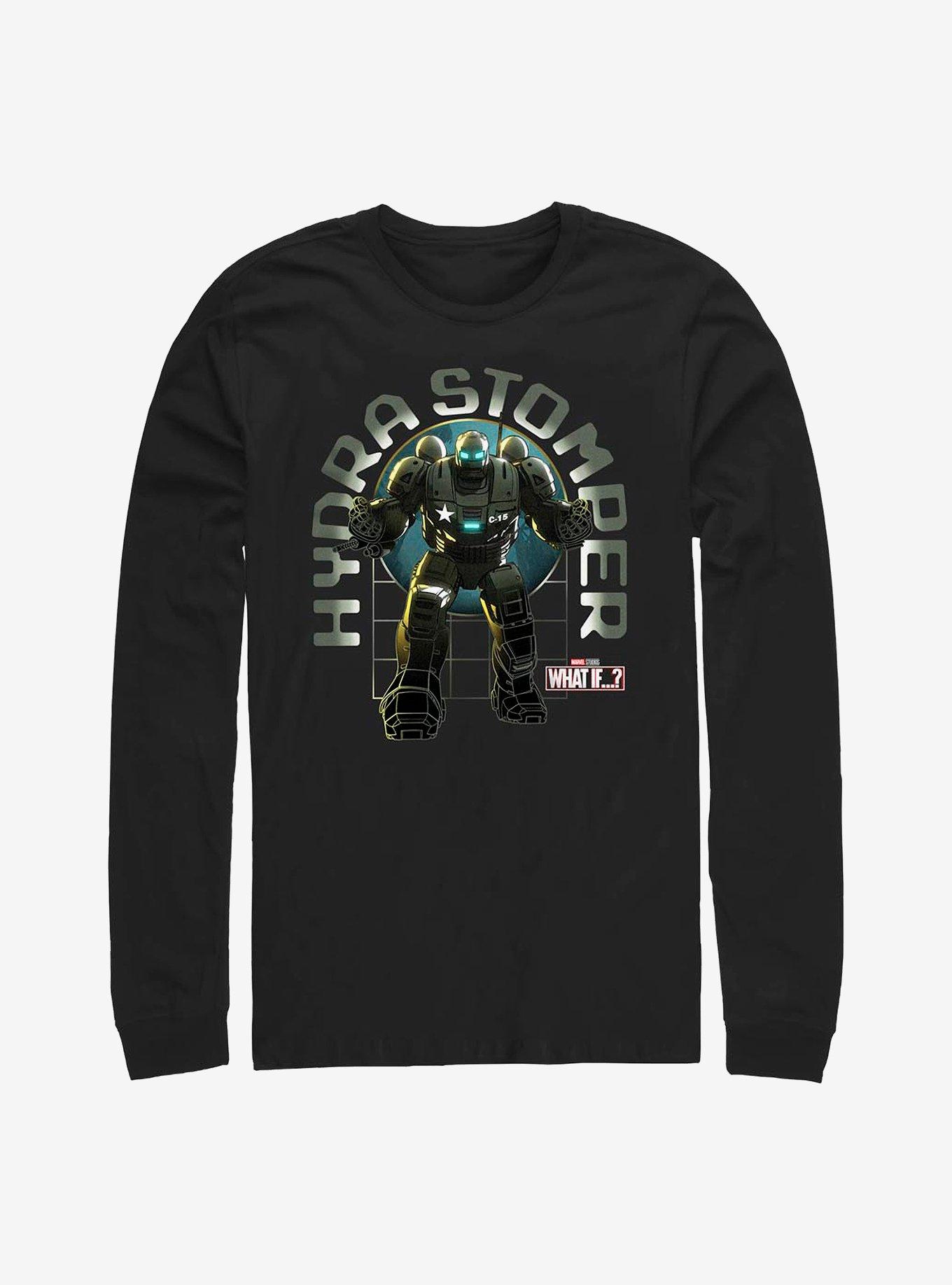 Marvel What If...? Hydra Stomper Stomp Long-Sleeve T-Shirt, BLACK, hi-res