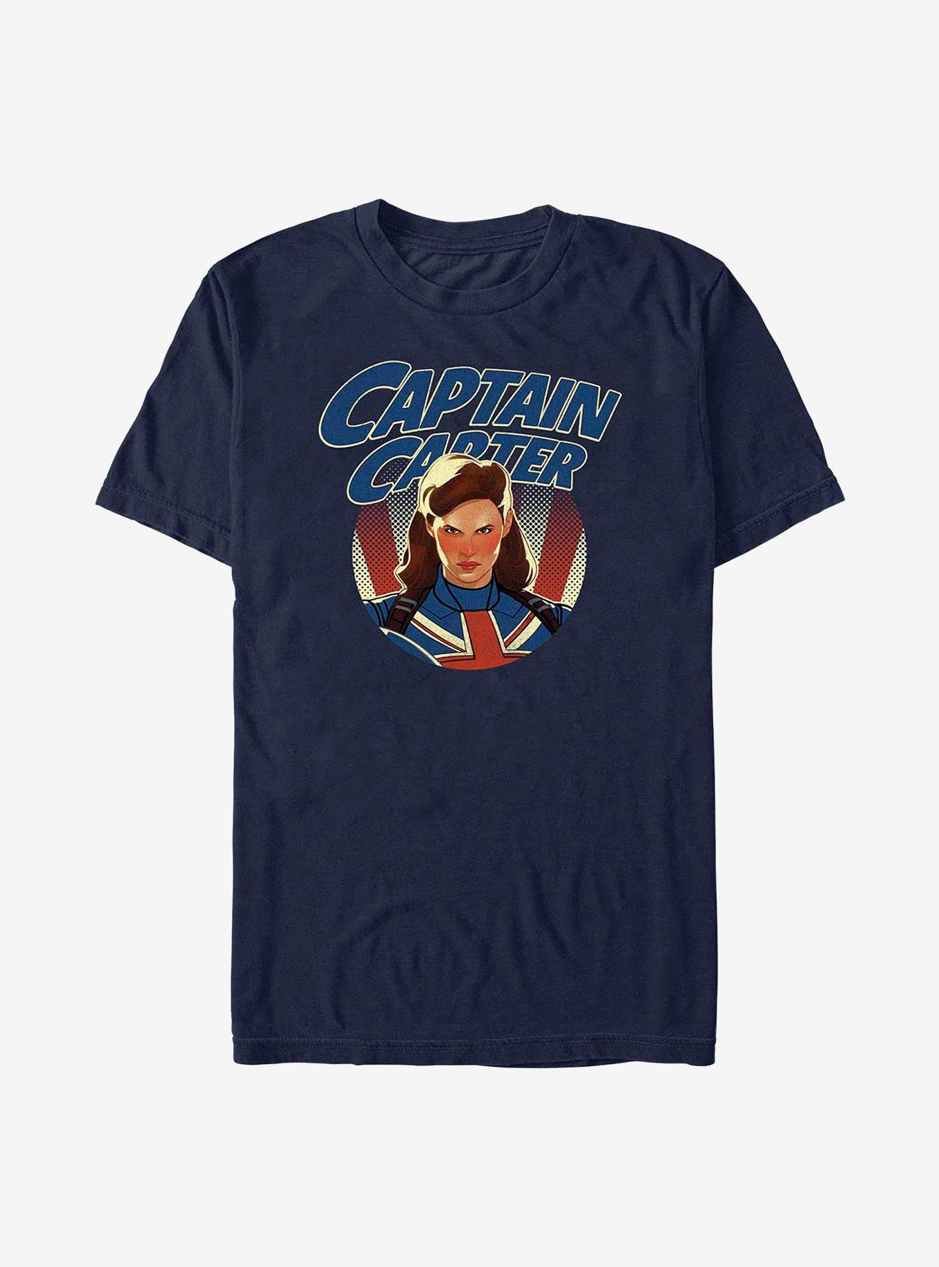 Marvel What If...? Captain Mean Mug T-Shirt, NAVY, hi-res