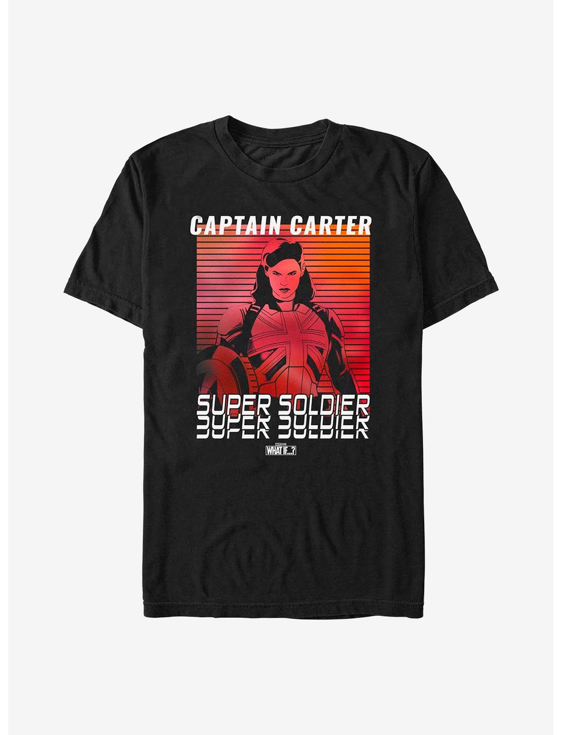 Marvel What If...? Carter Crashes T-Shirt, BLACK, hi-res
