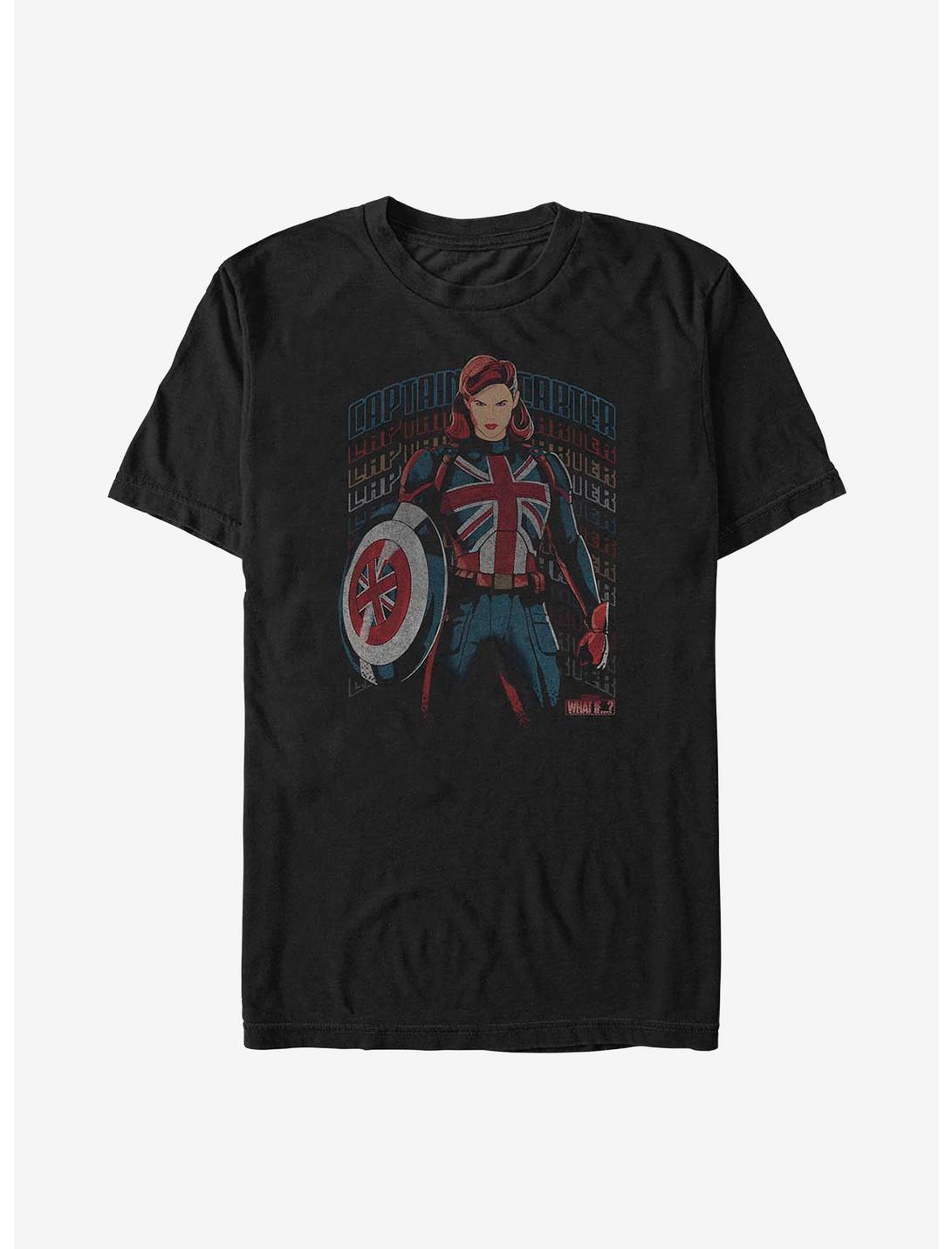 Marvel What If...? Union Carter T-Shirt, BLACK, hi-res