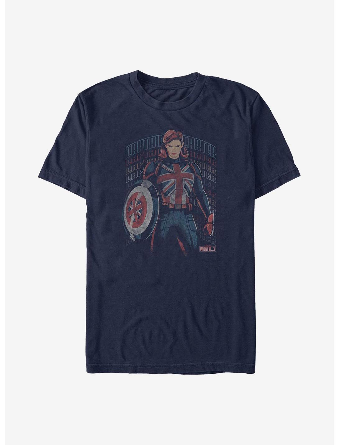 Marvel What If...? Union Carter T-Shirt, NAVY, hi-res