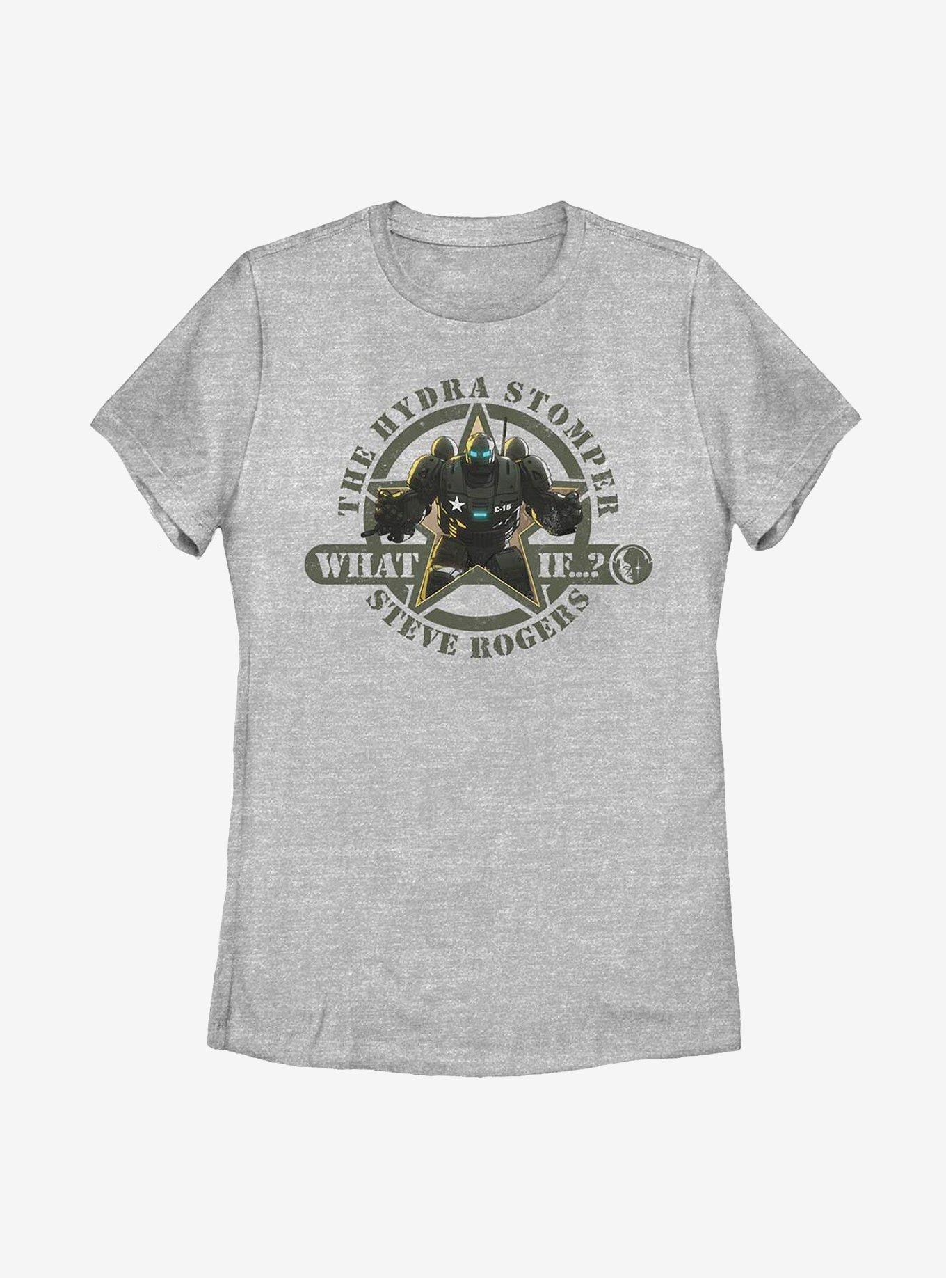 Marvel What If...? Steve Rogers Hydra Womens T-Shirt, ATH HTR, hi-res