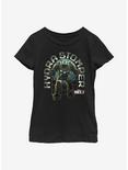 Marvel What If...? Hydra Stomper Stomp Youth Girls T-Shirt, BLACK, hi-res