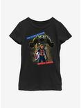 Marvel What If...? The Hydra Stomper Youth Girls T-Shirt, BLACK, hi-res