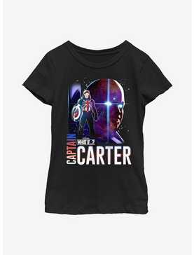 Marvel What If...? Watcher Captain Carter Youth Girls T-Shirt, , hi-res