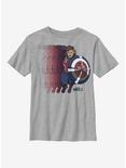 Marvel What If...? Carter Spreader Youth T-Shirt, ATH HTR, hi-res