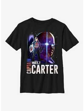 Marvel What If...? Watcher Captain Carter Youth T-Shirt, , hi-res