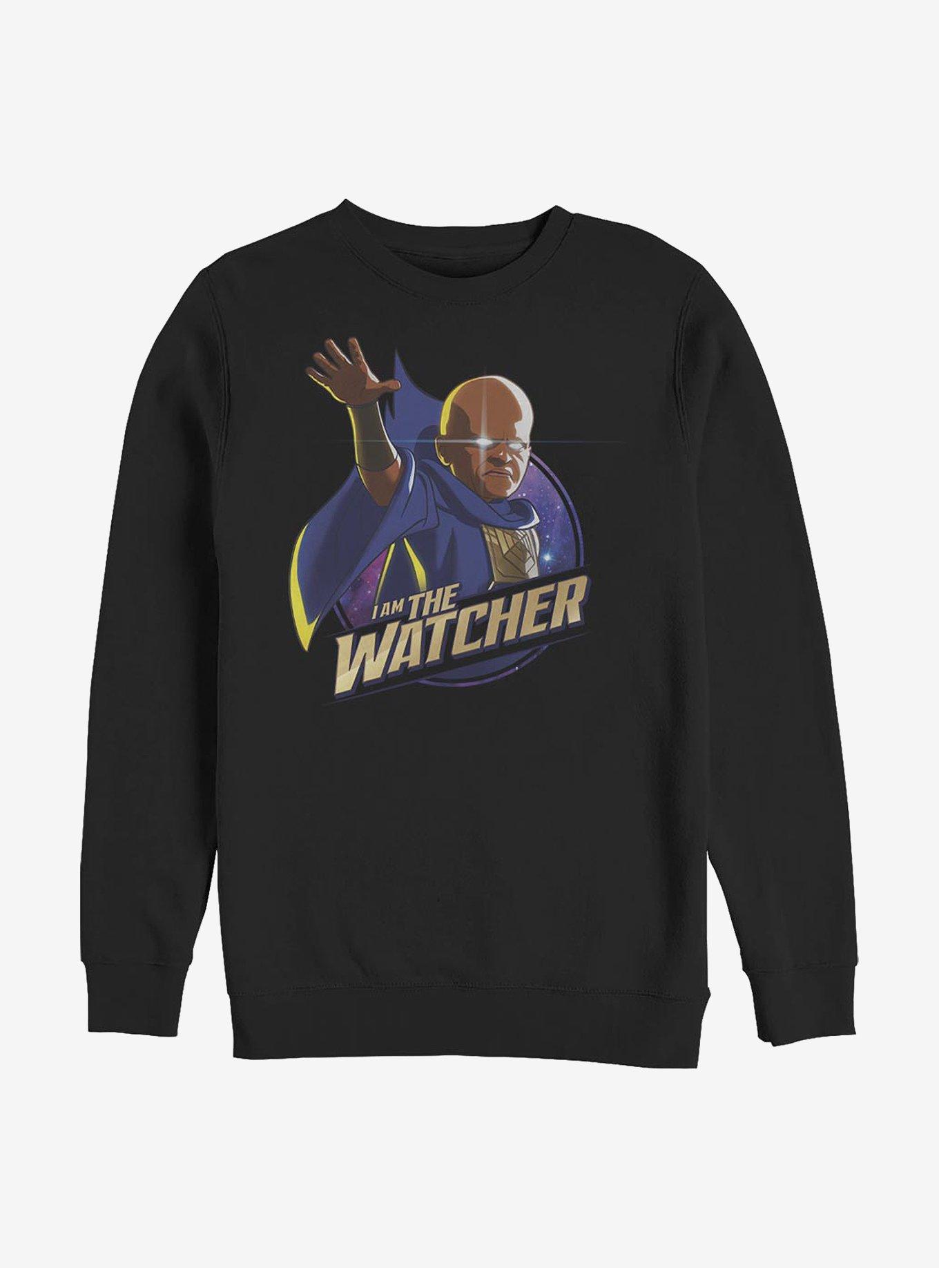 Marvel What If...? I Am Watcher Sweatshirt, BLACK, hi-res