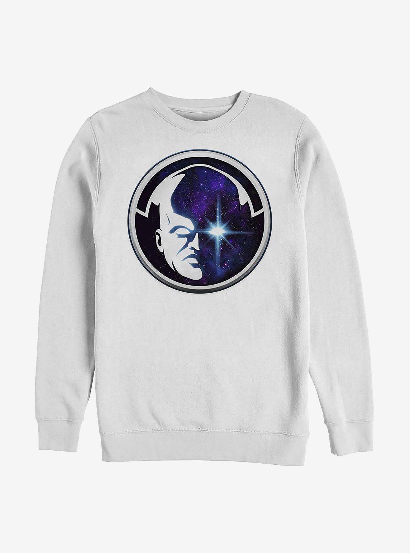 Marvel What If...? Watcher Circle Sweatshirt, WHITE, hi-res