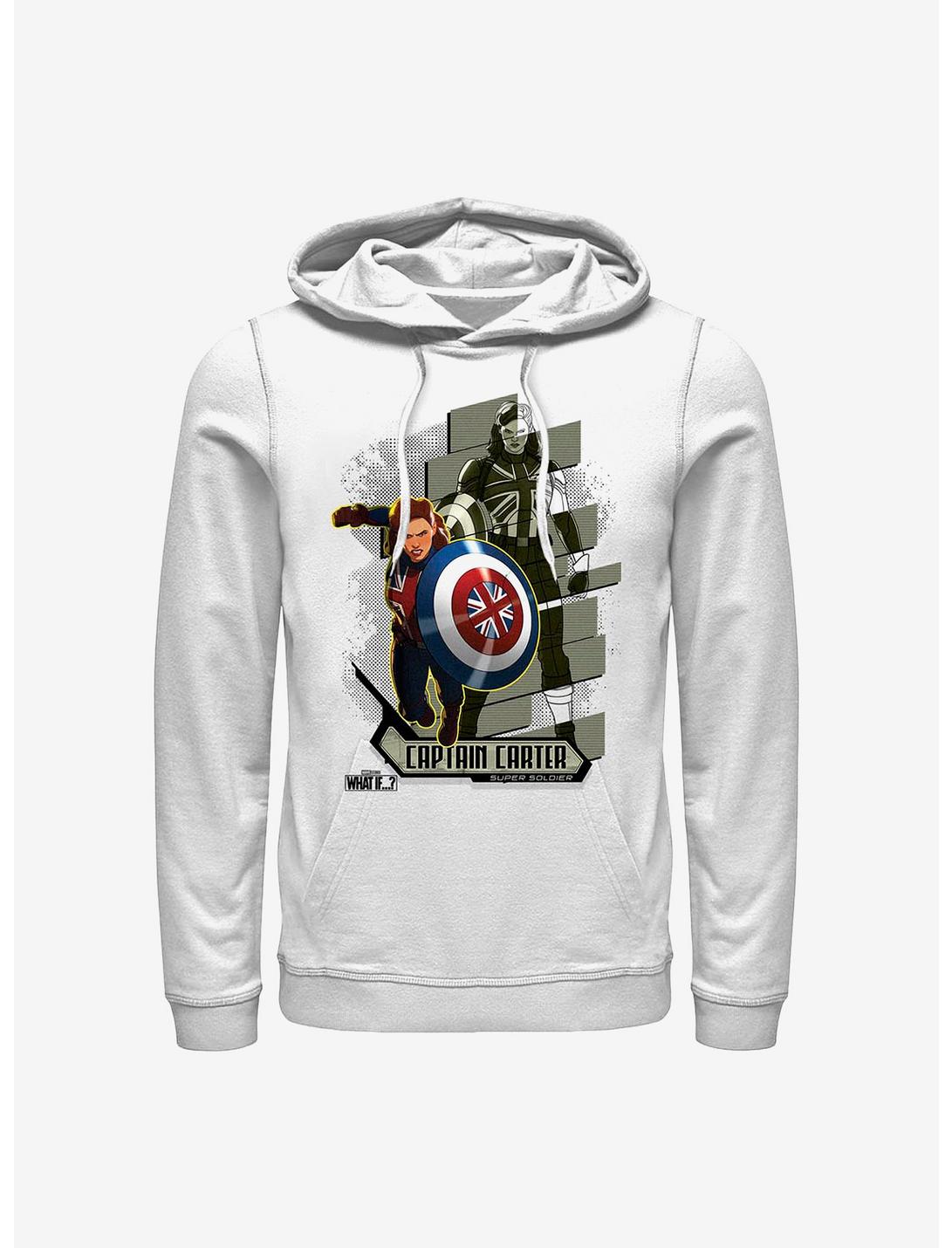 Marvel What If...? Carter Attacks Hoodie, WHITE, hi-res