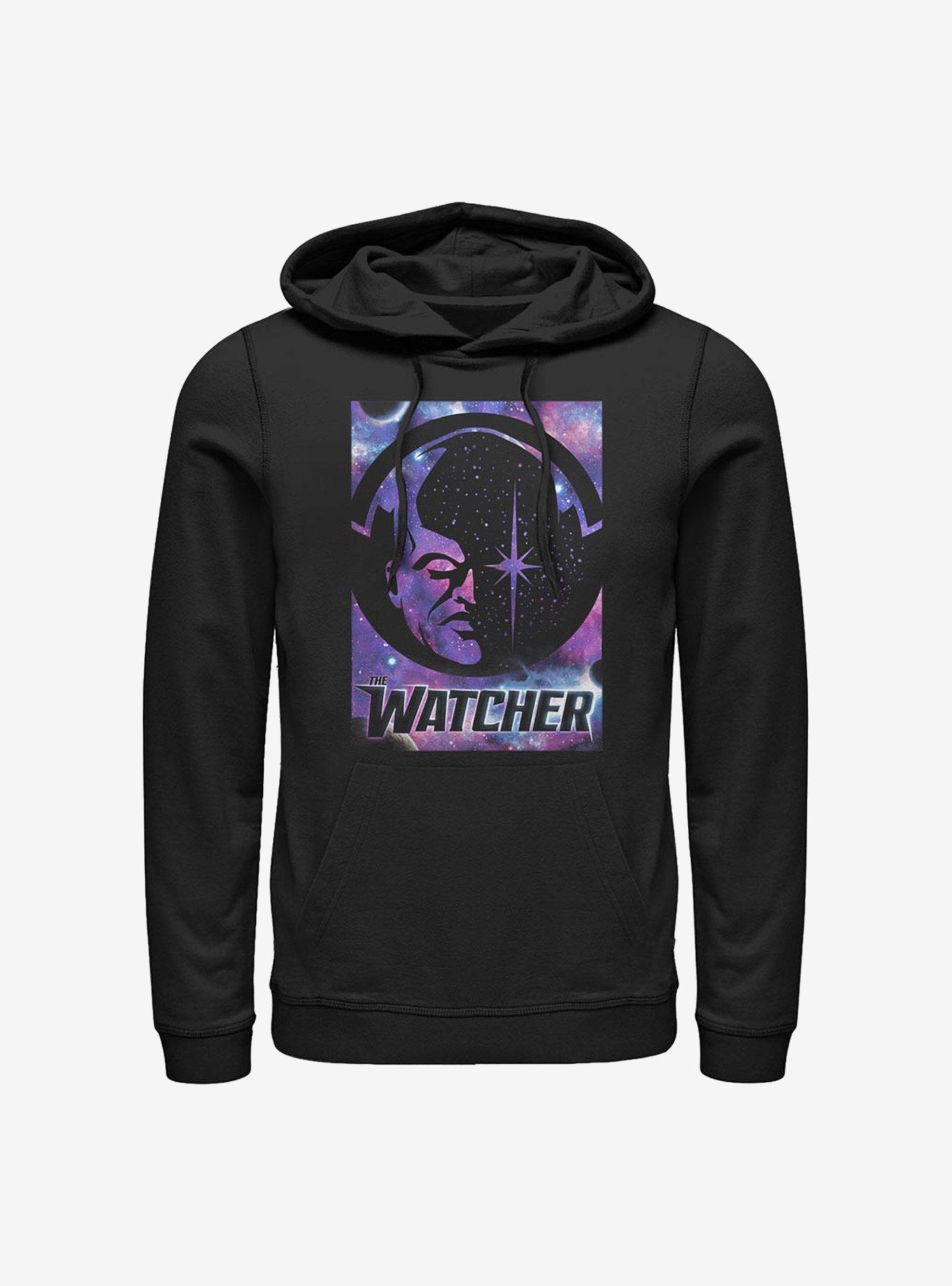 Marvel What If...? The Watcher Poster Hoodie, BLACK, hi-res