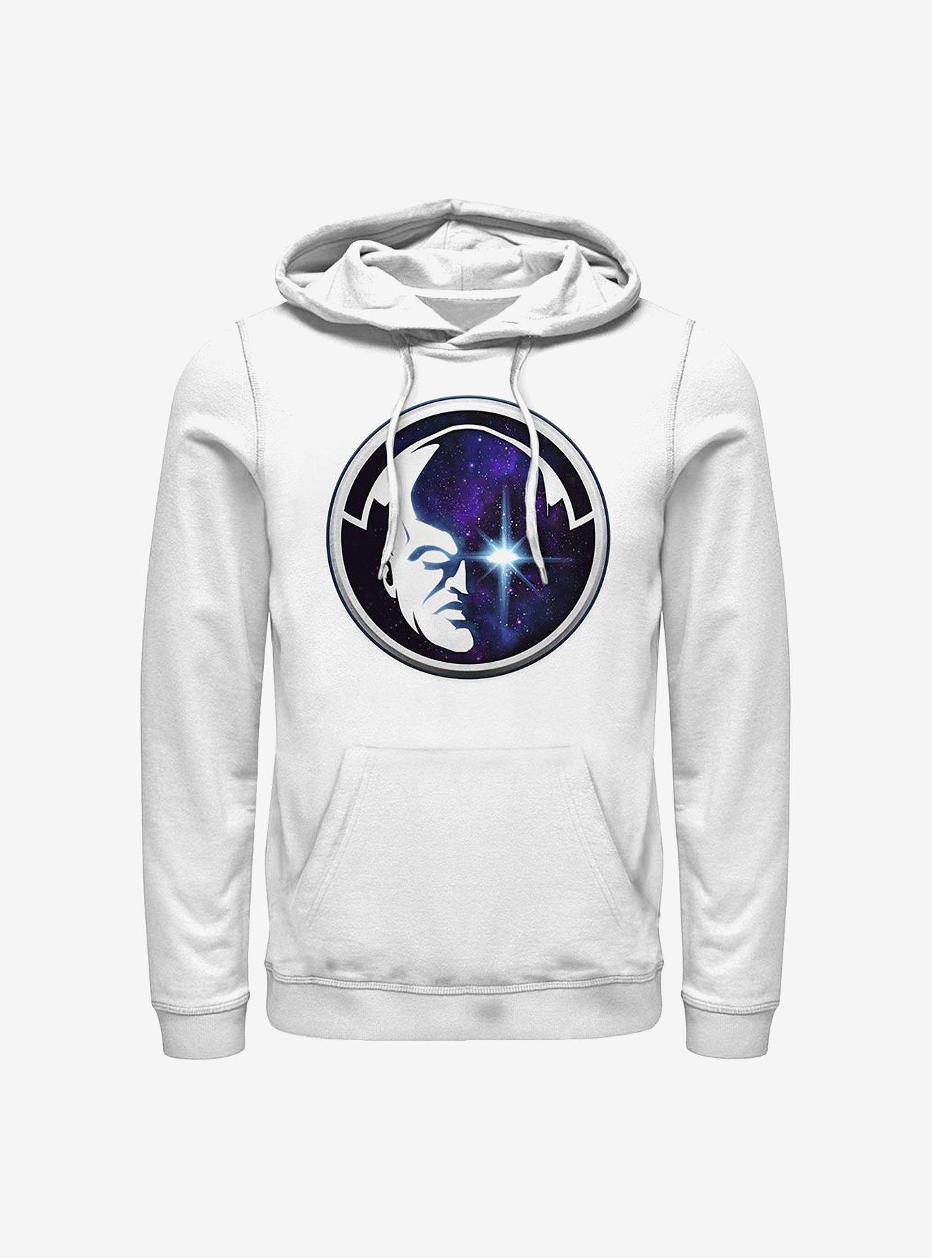 Marvel What If...? Watcher Circle Hoodie, WHITE, hi-res