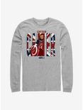 Marvel What If...? Big Carter Long-Sleeve T-Shirt, ATH HTR, hi-res