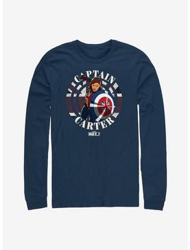 Marvel What If...? Carter Stamp Long-Sleeve T-Shirt, , hi-res