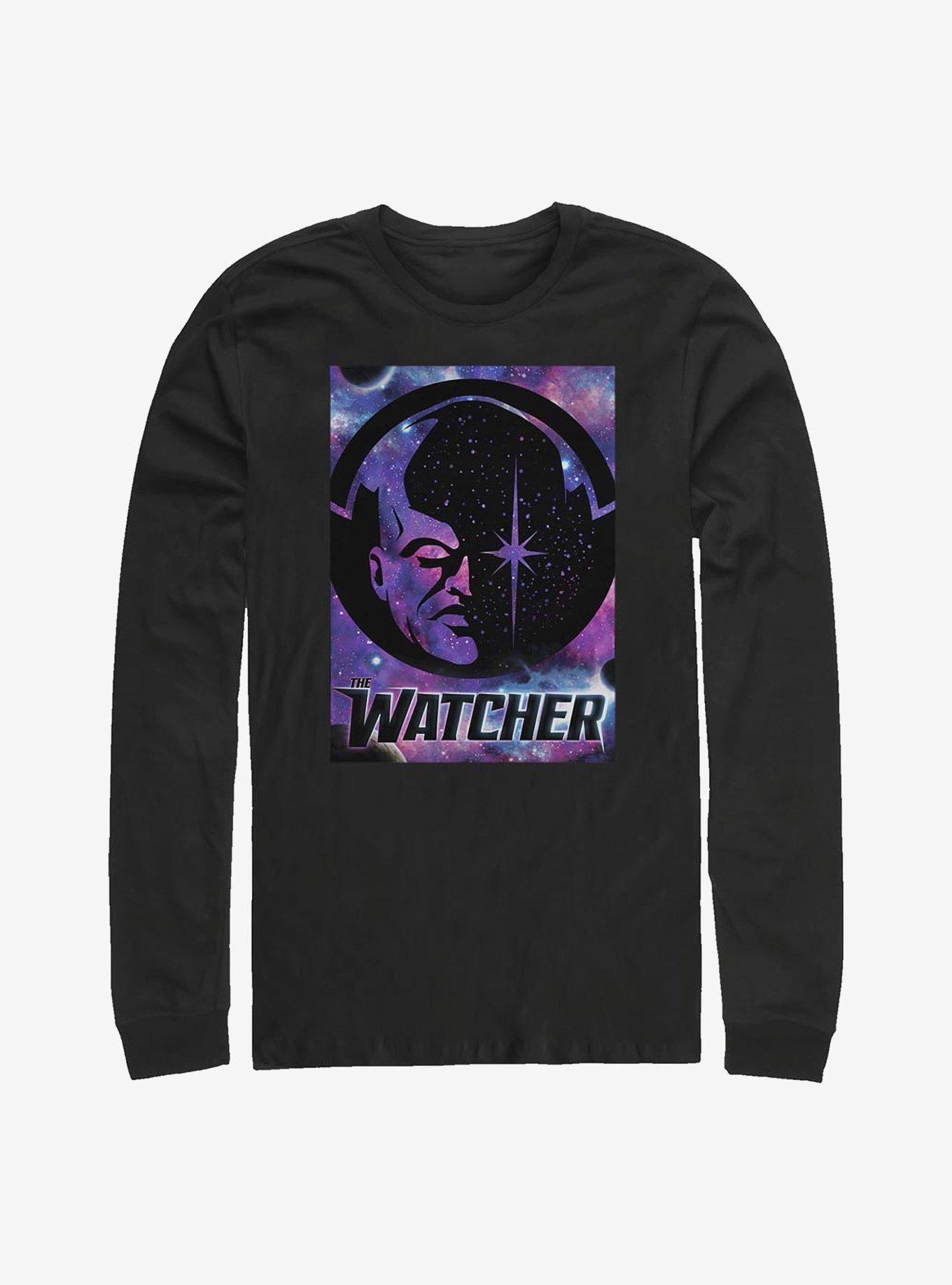 Marvel What If...? The Watcher Poster Long-Sleeve T-Shirt, , hi-res