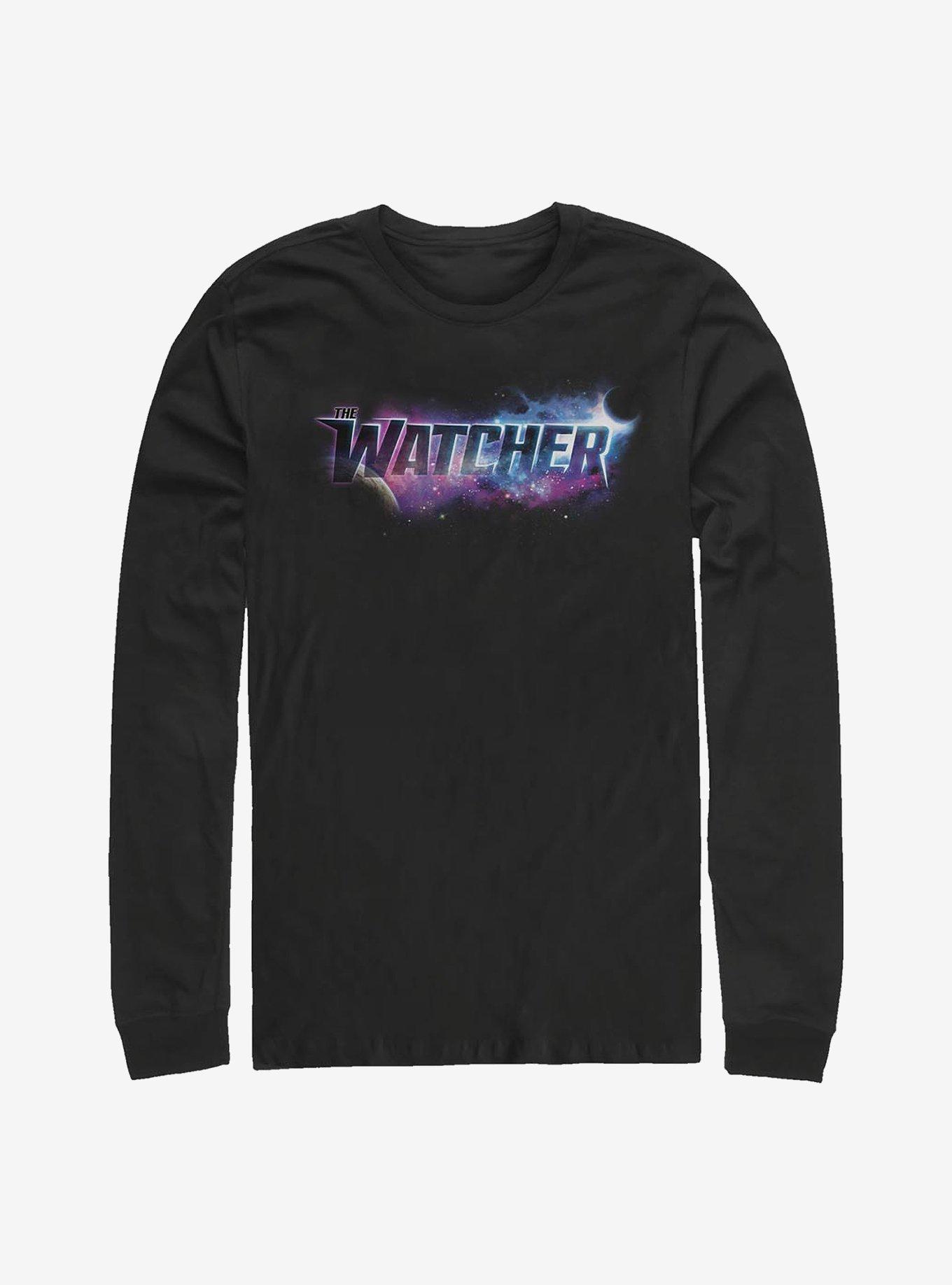 Marvel What If...? Watch Galaxy Long-Sleeve T-Shirt, BLACK, hi-res