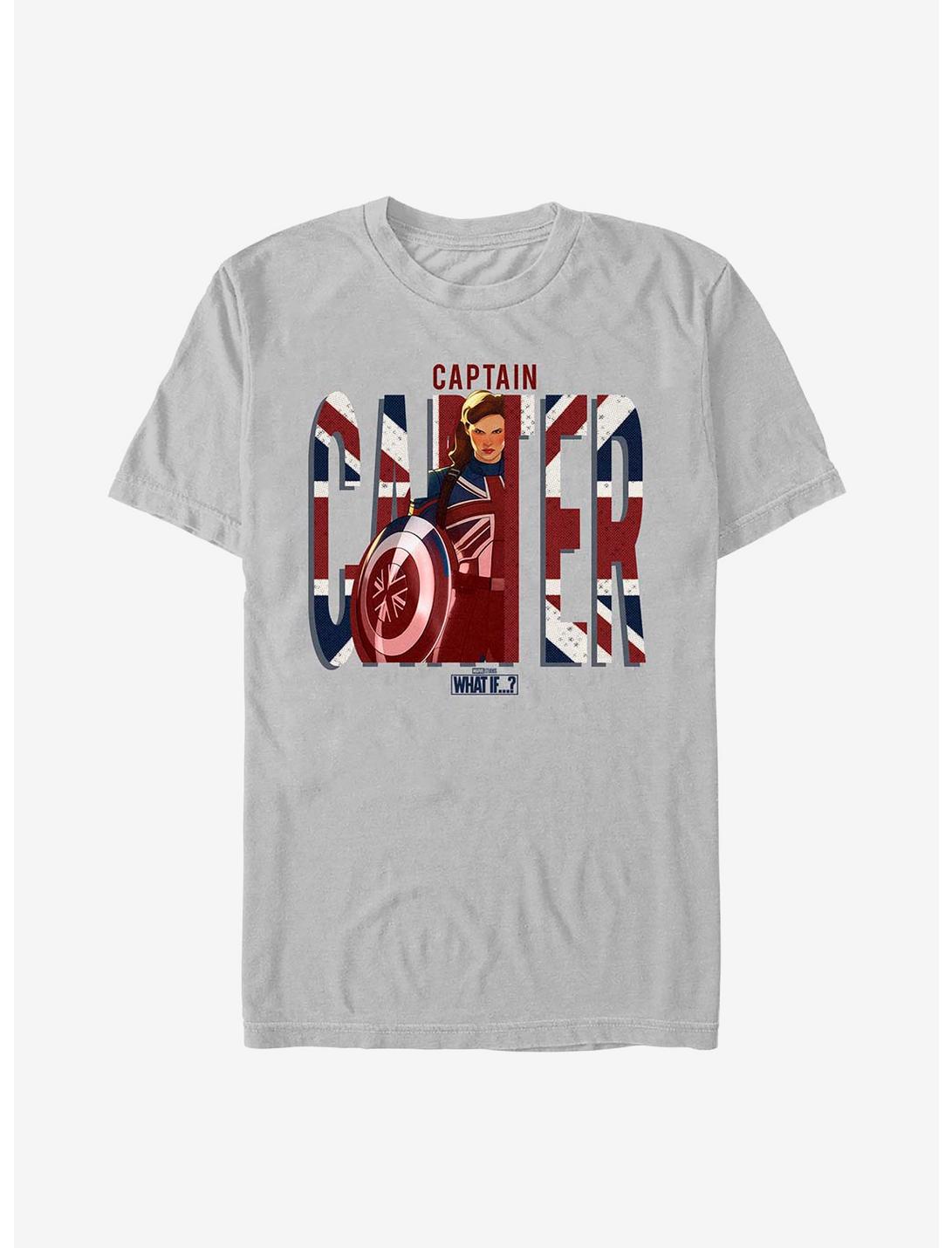 Marvel What If...? Big Carter T-Shirt, SILVER, hi-res