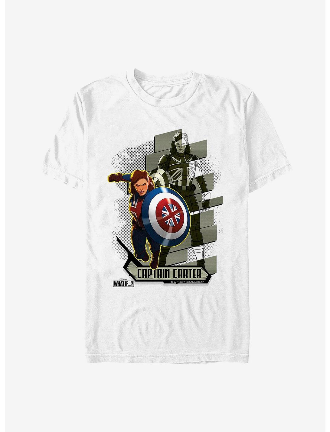 Marvel What If...? Carter Attacks T-Shirt, WHITE, hi-res