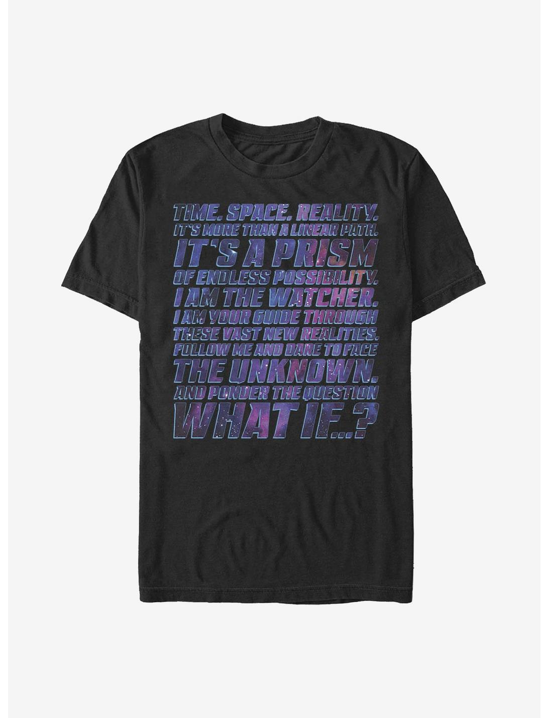 Marvel What If...? Space Prism T-Shirt, BLACK, hi-res