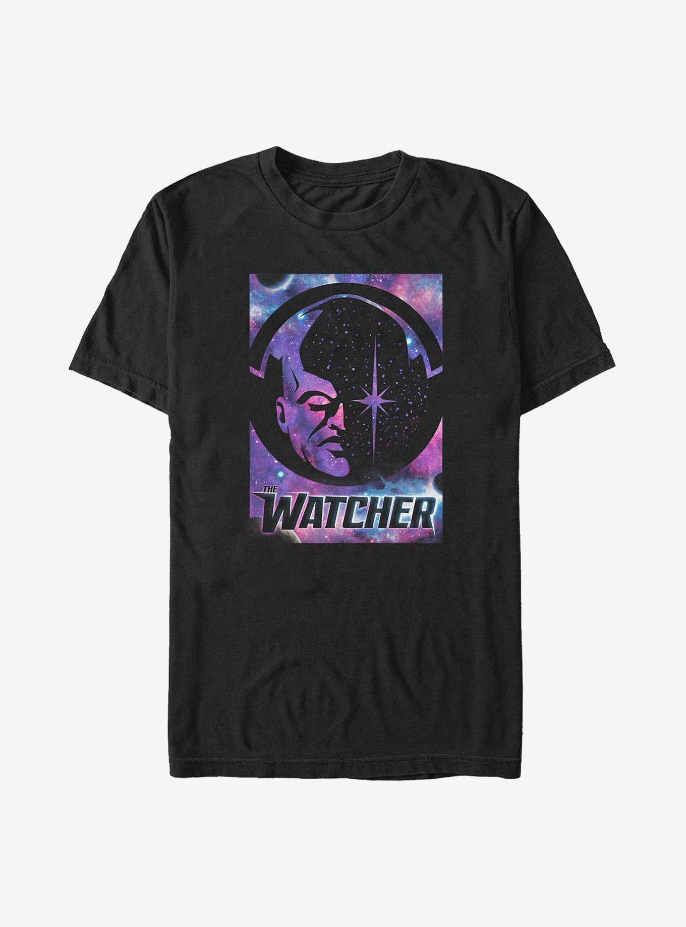 Marvel What If...? The Watcher Poster T-Shirt, BLACK, hi-res