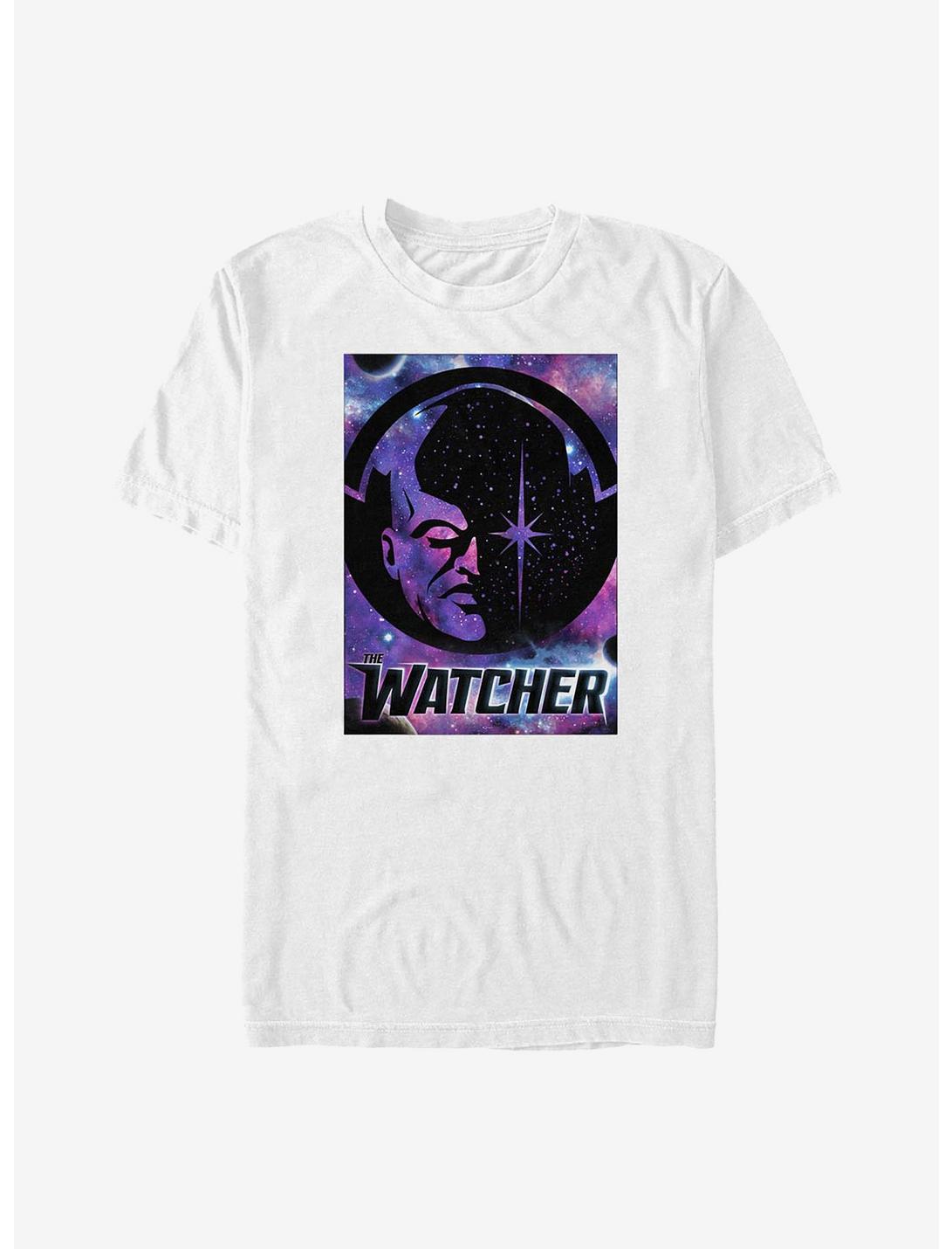 Marvel What If...? The Watcher Poster T-Shirt, WHITE, hi-res