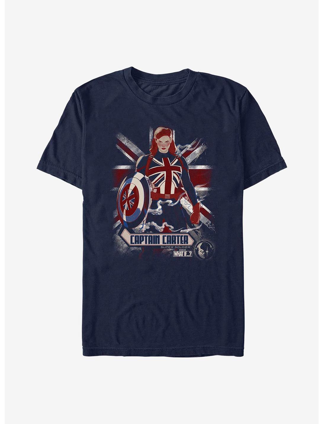 Marvel What If...? Union Jacked T-Shirt, NAVY, hi-res
