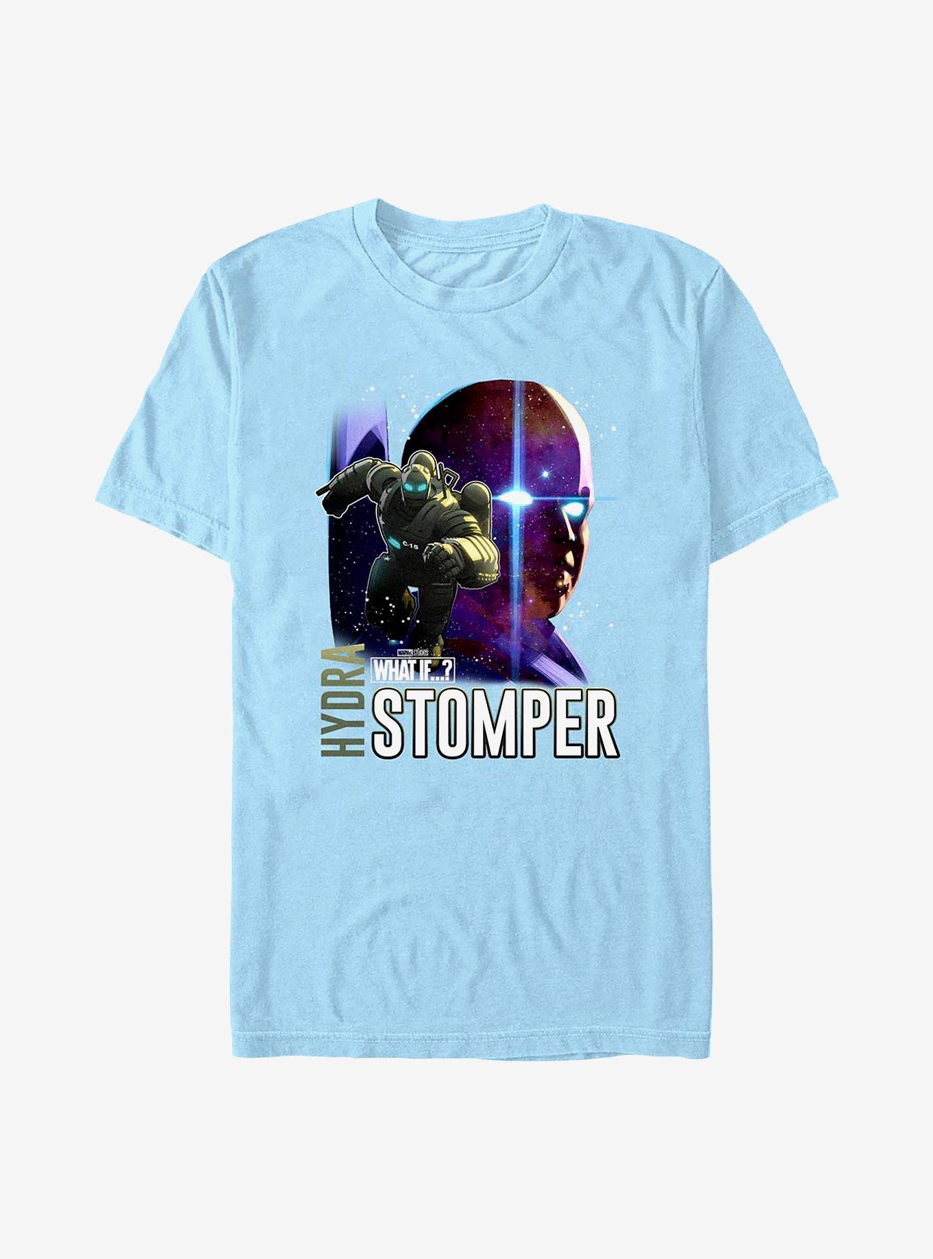 Marvel What If...? Watcher Hydra Stomper T-Shirt, LT BLUE, hi-res