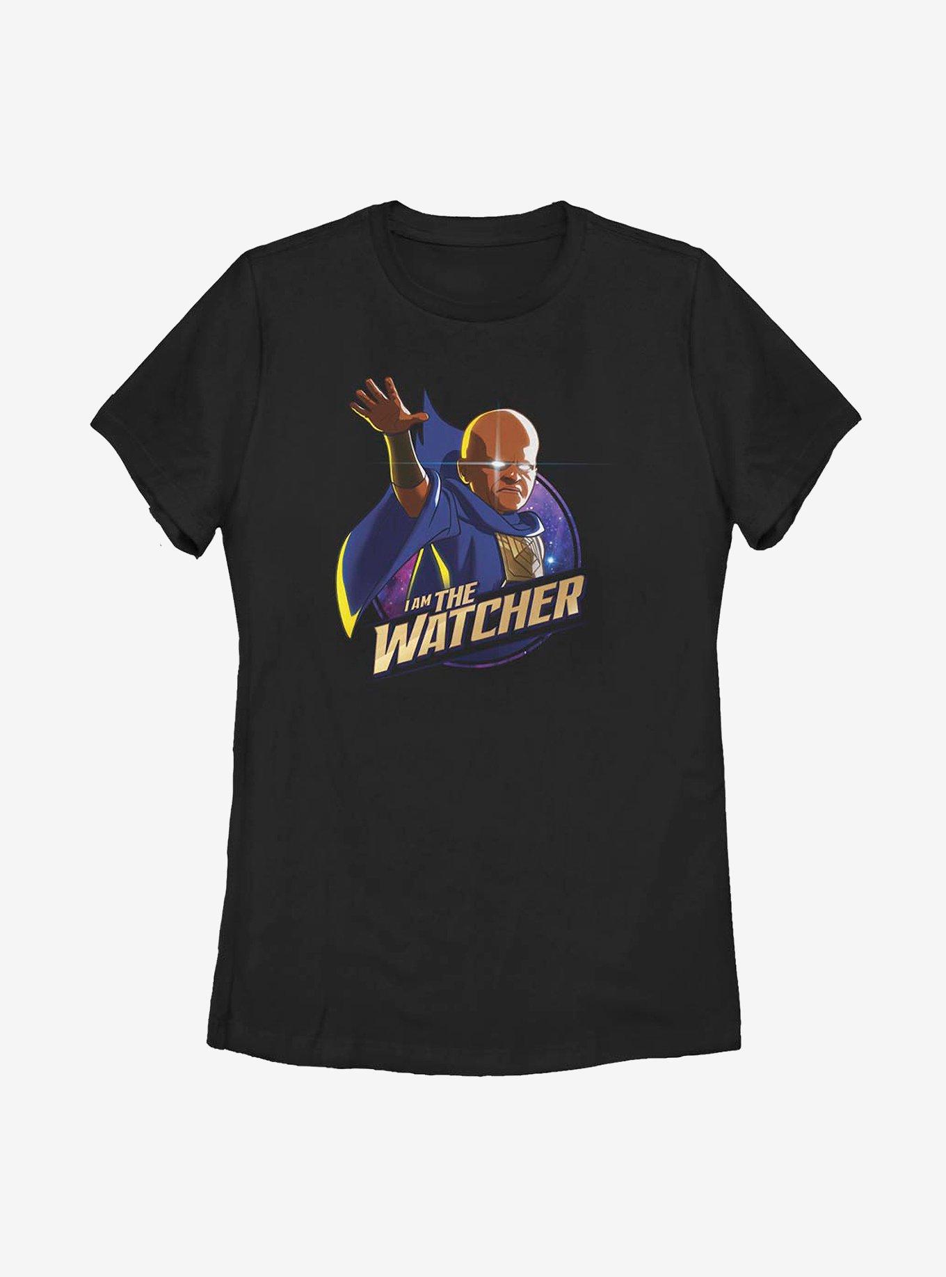 Marvel What If...? I Am Watcher Womens T-Shirt, BLACK, hi-res