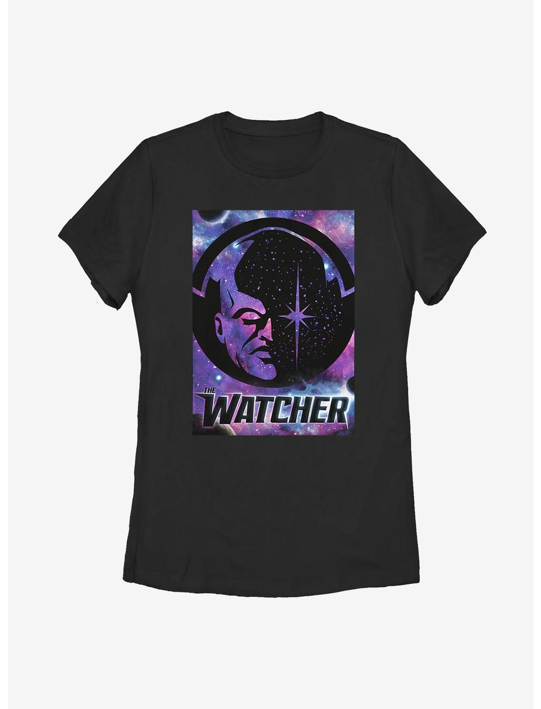 Marvel What If...? The Watcher Poster Womens T-Shirt, BLACK, hi-res
