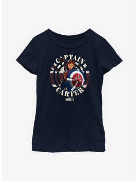 Marvel What If...? Carter Stamp Youth Girls T-Shirt, , hi-res