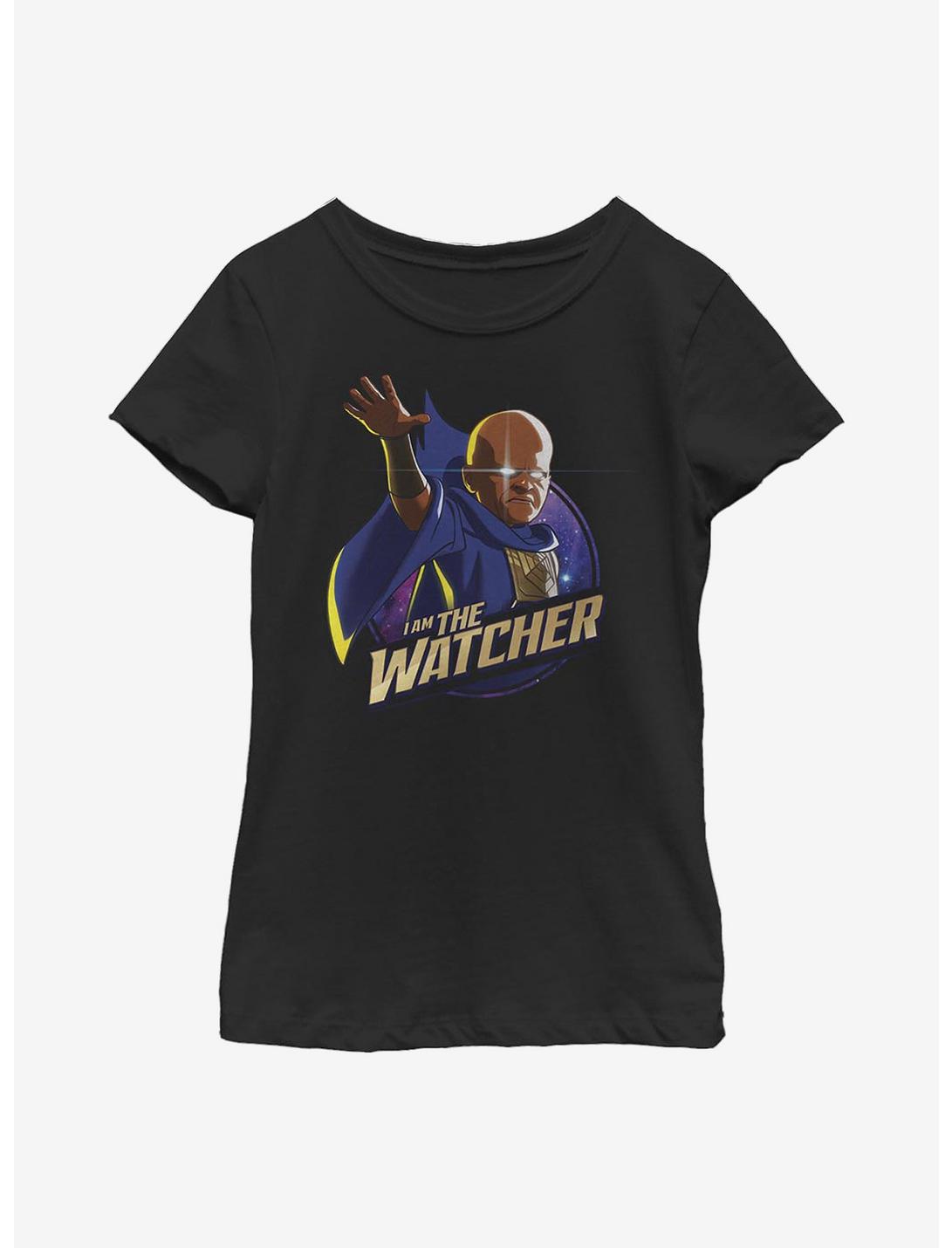 Marvel What If...? I Am Watcher Youth Girls T-Shirt, BLACK, hi-res