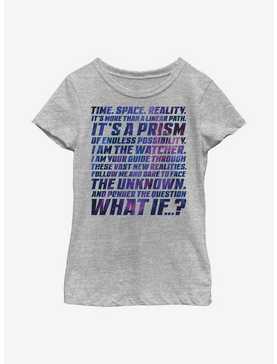 Marvel What If...? Space Prism Youth Girls T-Shirt, , hi-res
