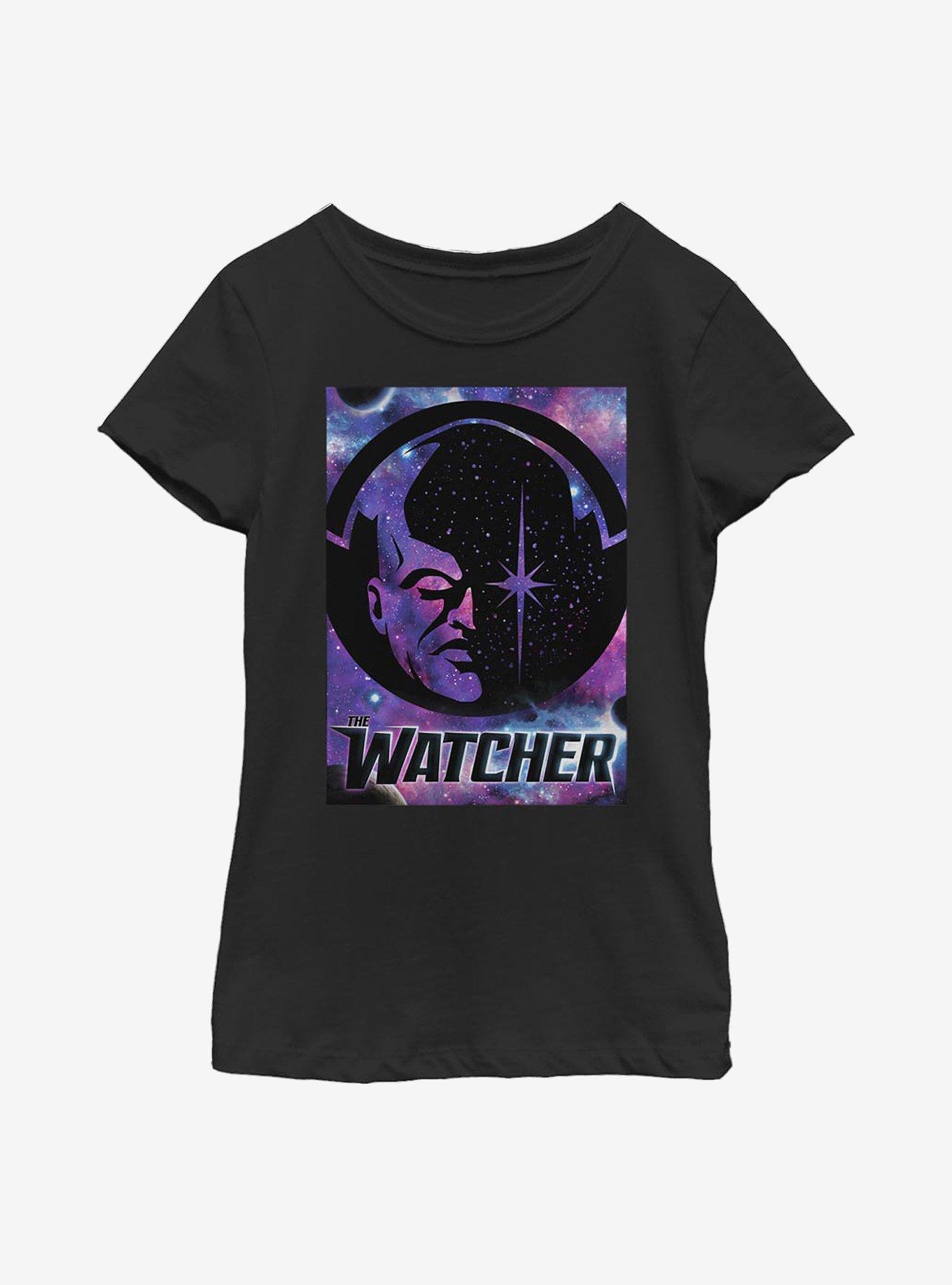 Marvel What If...? The Watcher Poster Youth Girls T-Shirt, , hi-res
