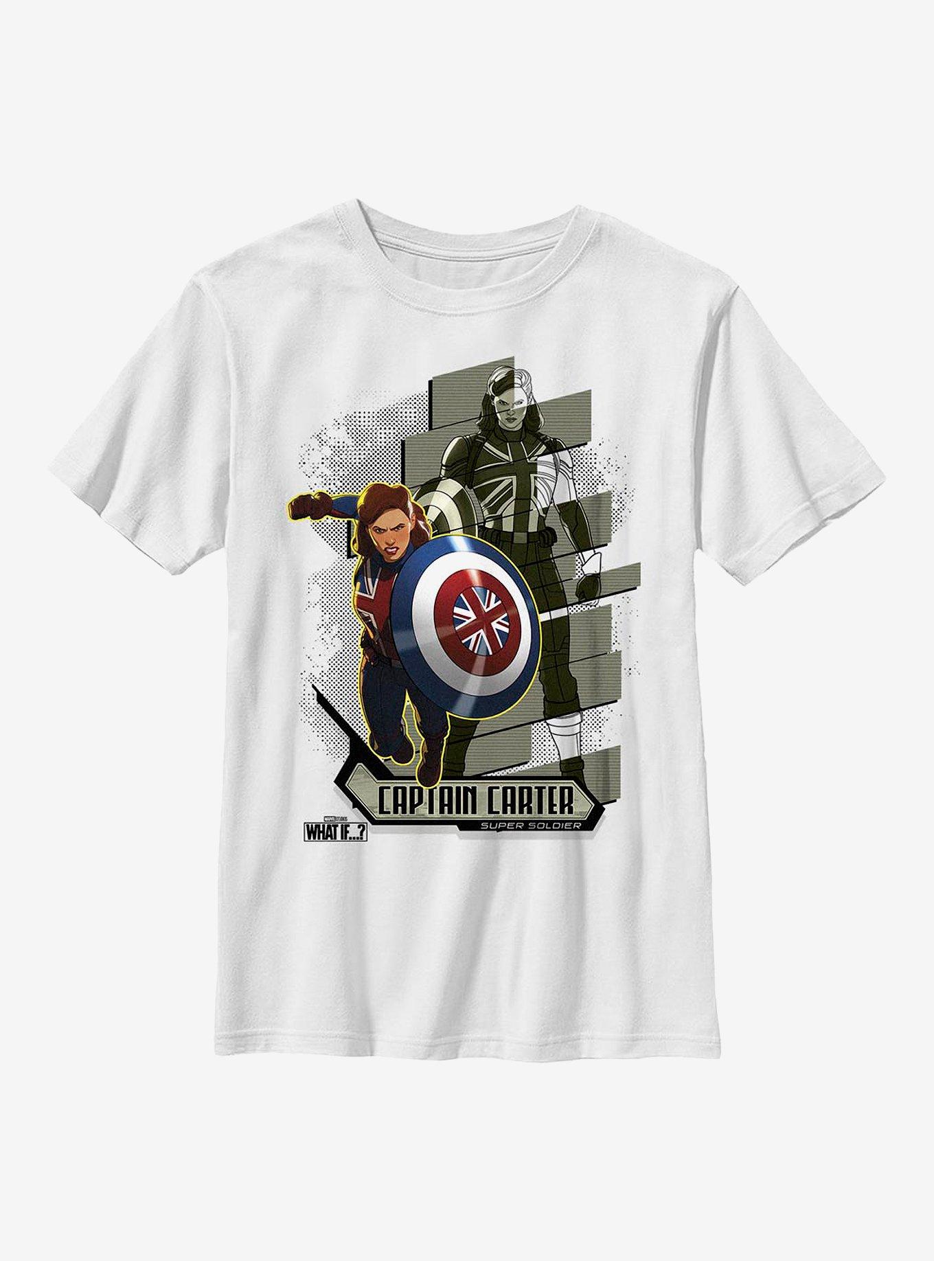 Marvel What If...? Carter Attacks Youth T-Shirt, , hi-res