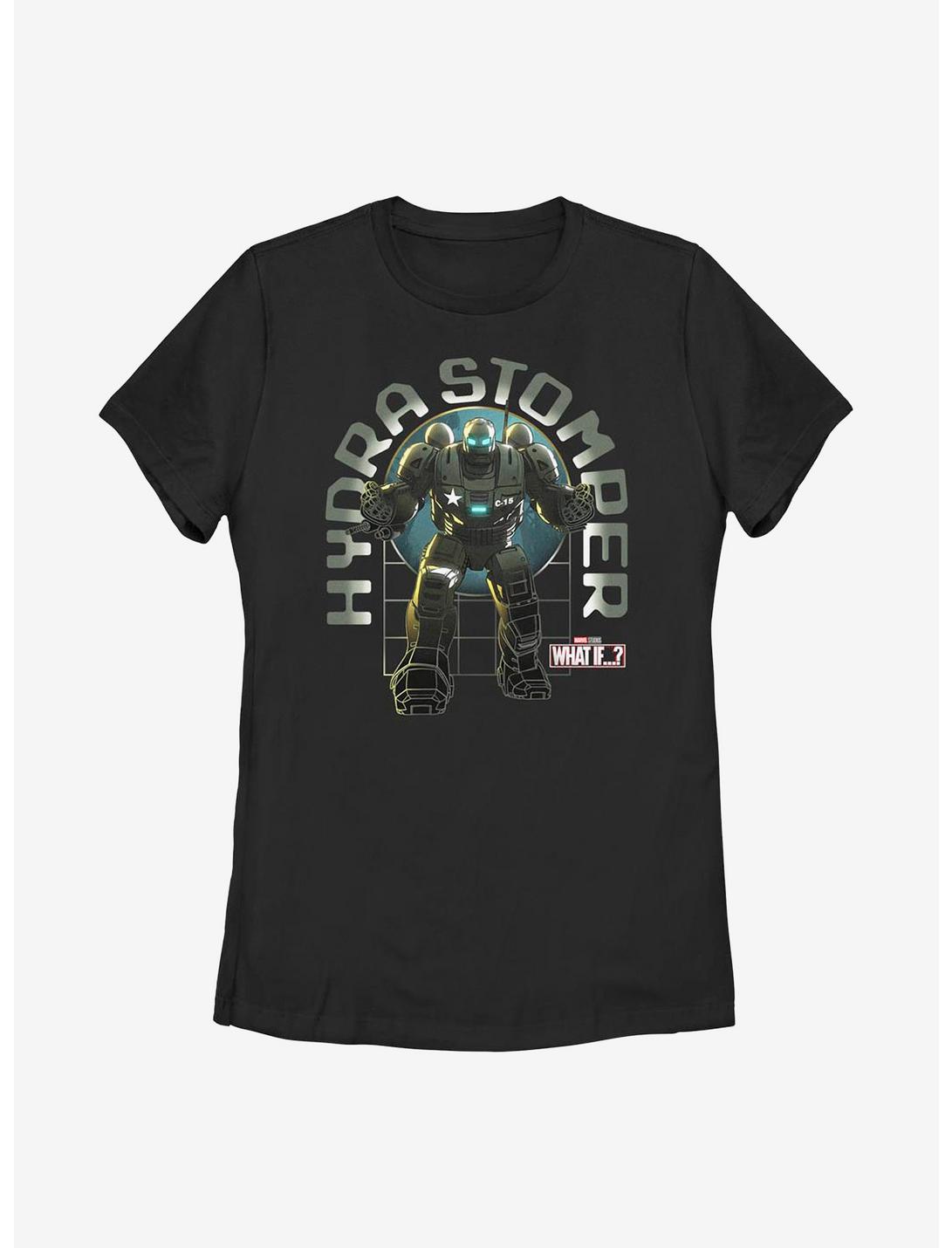 Marvel What If...? Hydra Stomper Stomp Womens T-Shirt, BLACK, hi-res