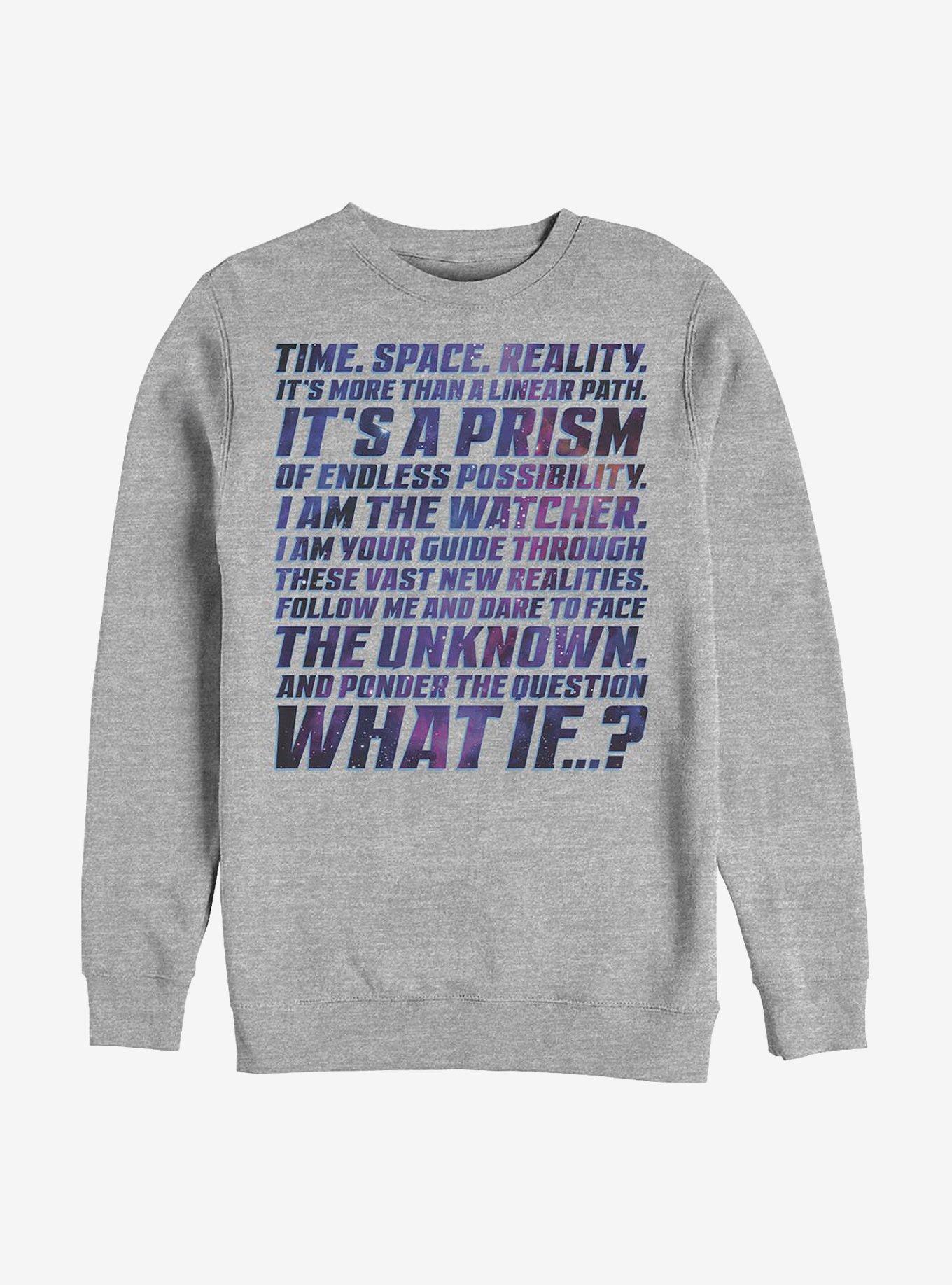 Marvel What If...? Space Prism Sweatshirt, ATH HTR, hi-res