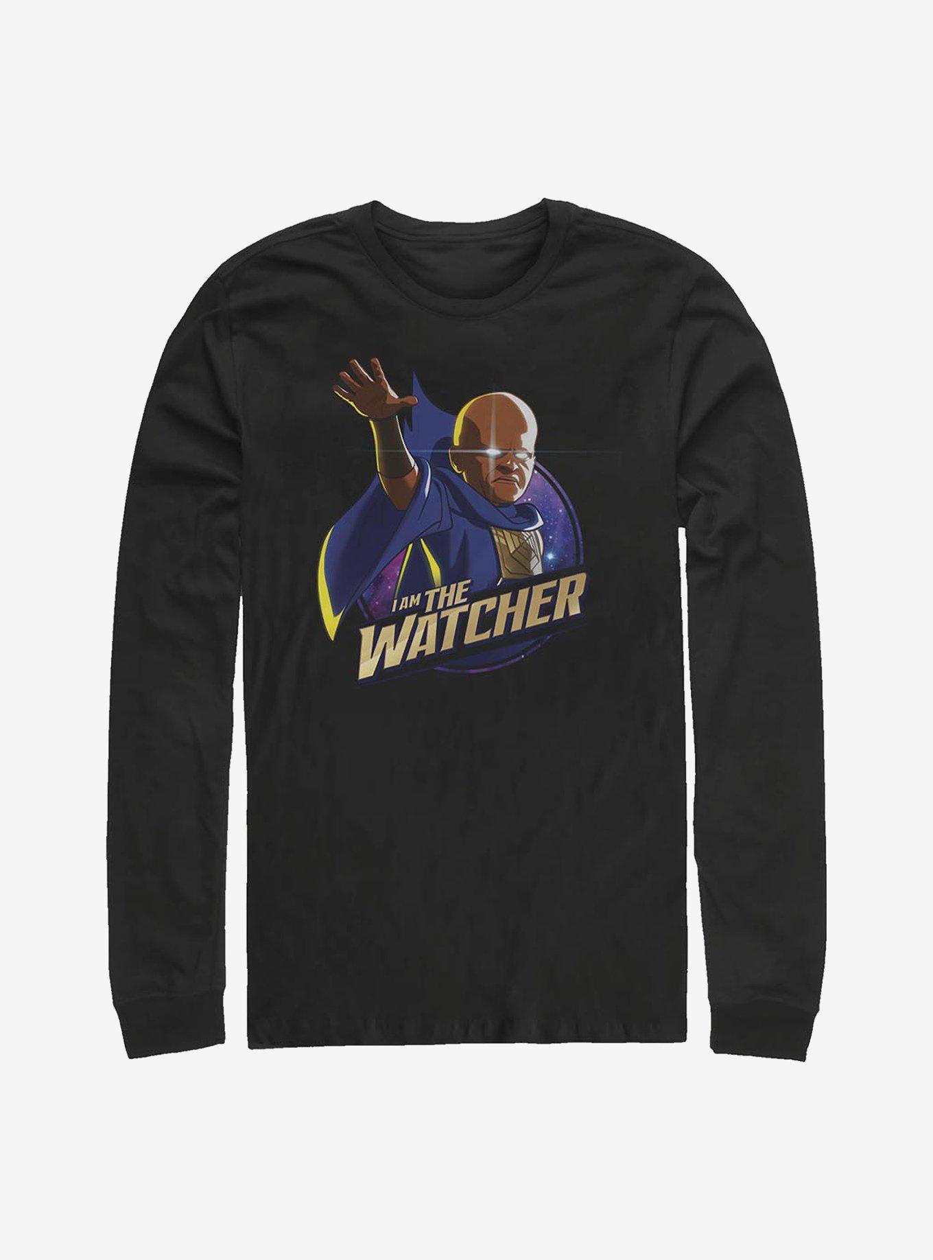 Marvel What If...? I Am Watcher Long-Sleeve T-Shirt, BLACK, hi-res