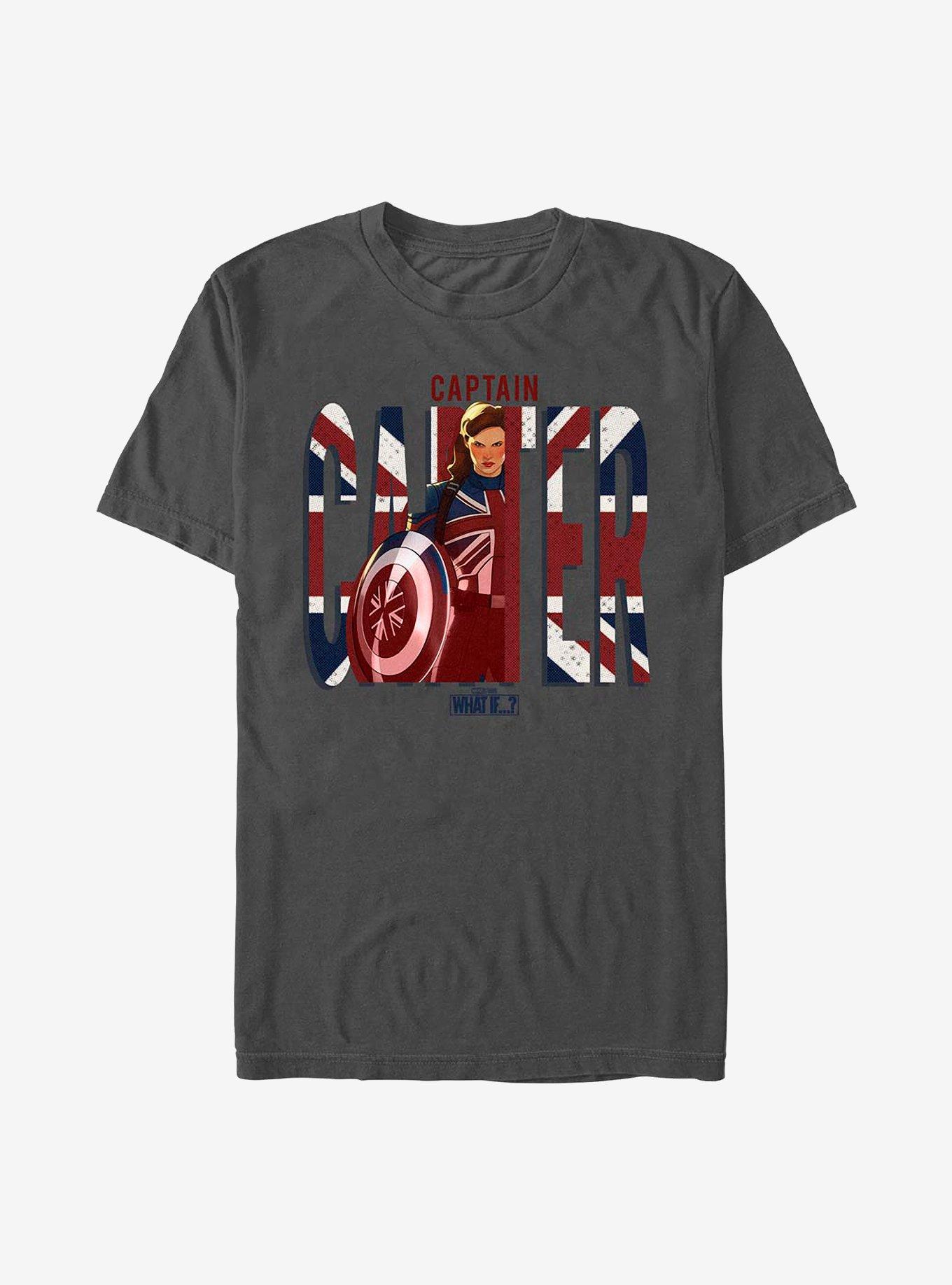 Marvel What If...? Big Carter T-Shirt, CHARCOAL, hi-res