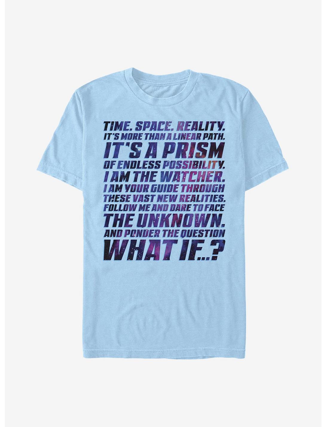 Marvel What If...? Space Prism T-Shirt, LT BLUE, hi-res